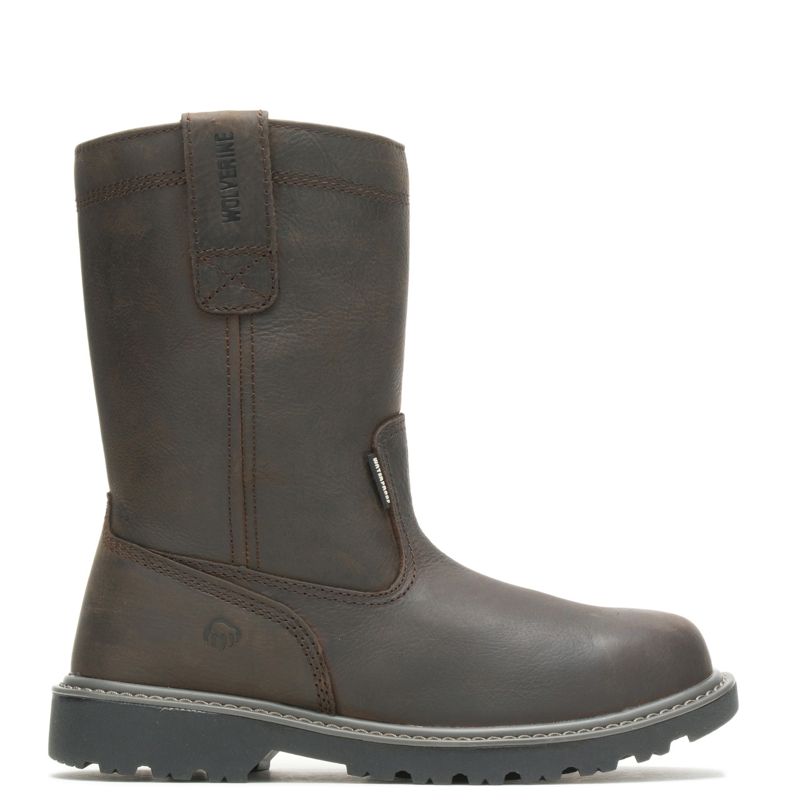 Wolverine Men Floorhand Waterproof 10″ Wellington Work Boots