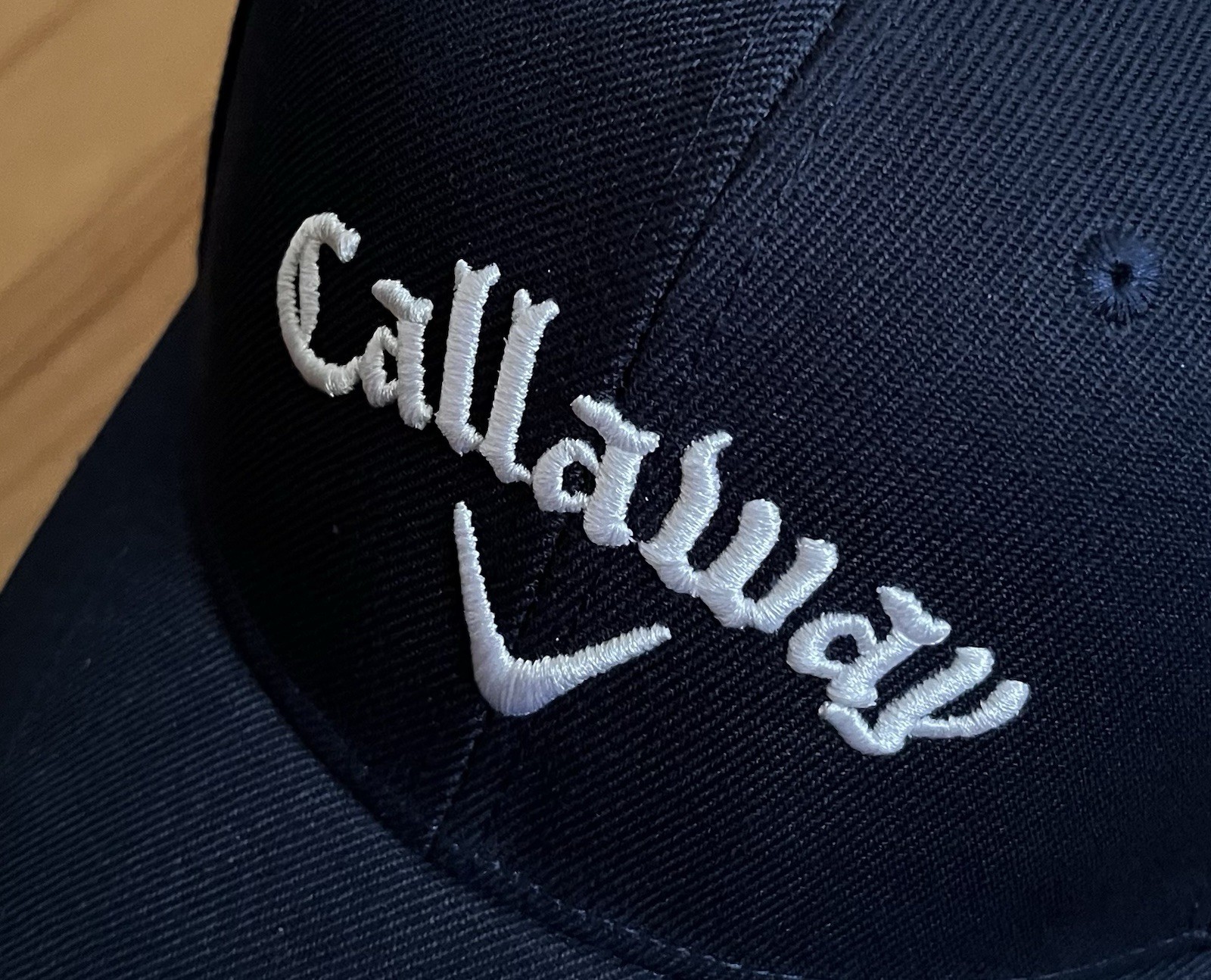 Callaway Navy Blue Baseball Cap. Hat. *** A hat worth more than its price.