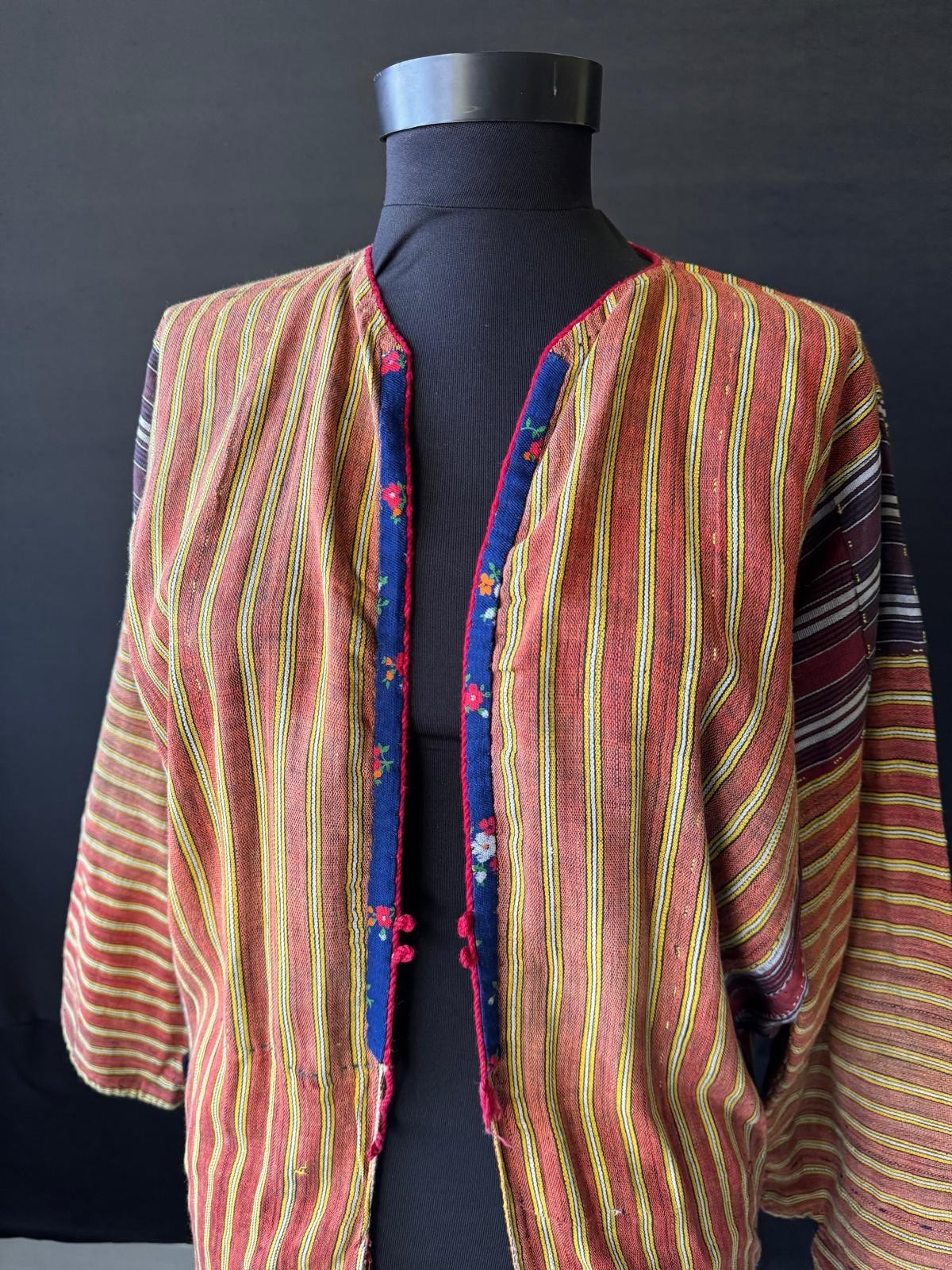 Antique Ottoman Anatolian Kaftan – Handwoven Textile – Authentic Historical Garm