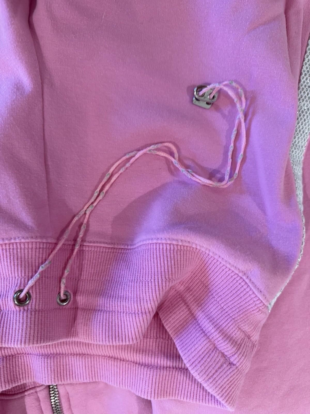 Vintage 90s 2000s Bebe Sport Bubblegum Glitter Tracksuit Set