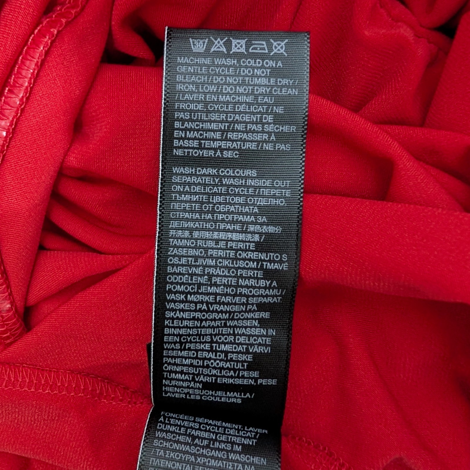 Joanna Hope Red Jersey Faux Wrap Tiered Midaxi Dress Tie Belt Stretchy 18 New