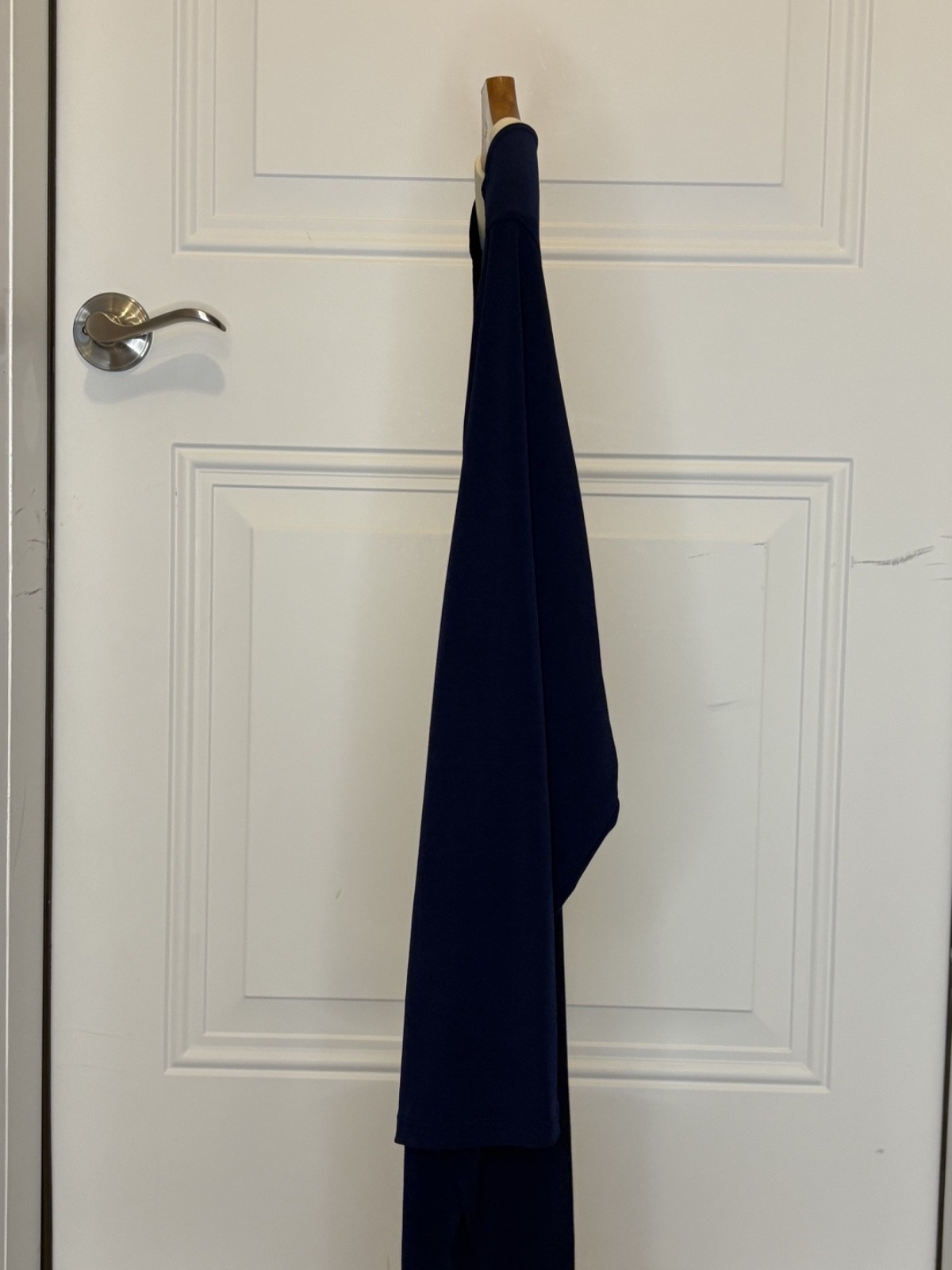 Susan Graver Modern Essentials Liquid Knit Tunic in Navy 1X