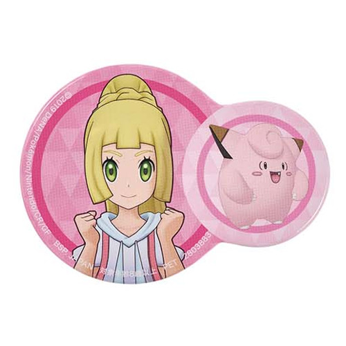 Pokémon Masters EX Pokemon & Trainer Can Badge Vol. 2 Pin Button Japan Exclusive