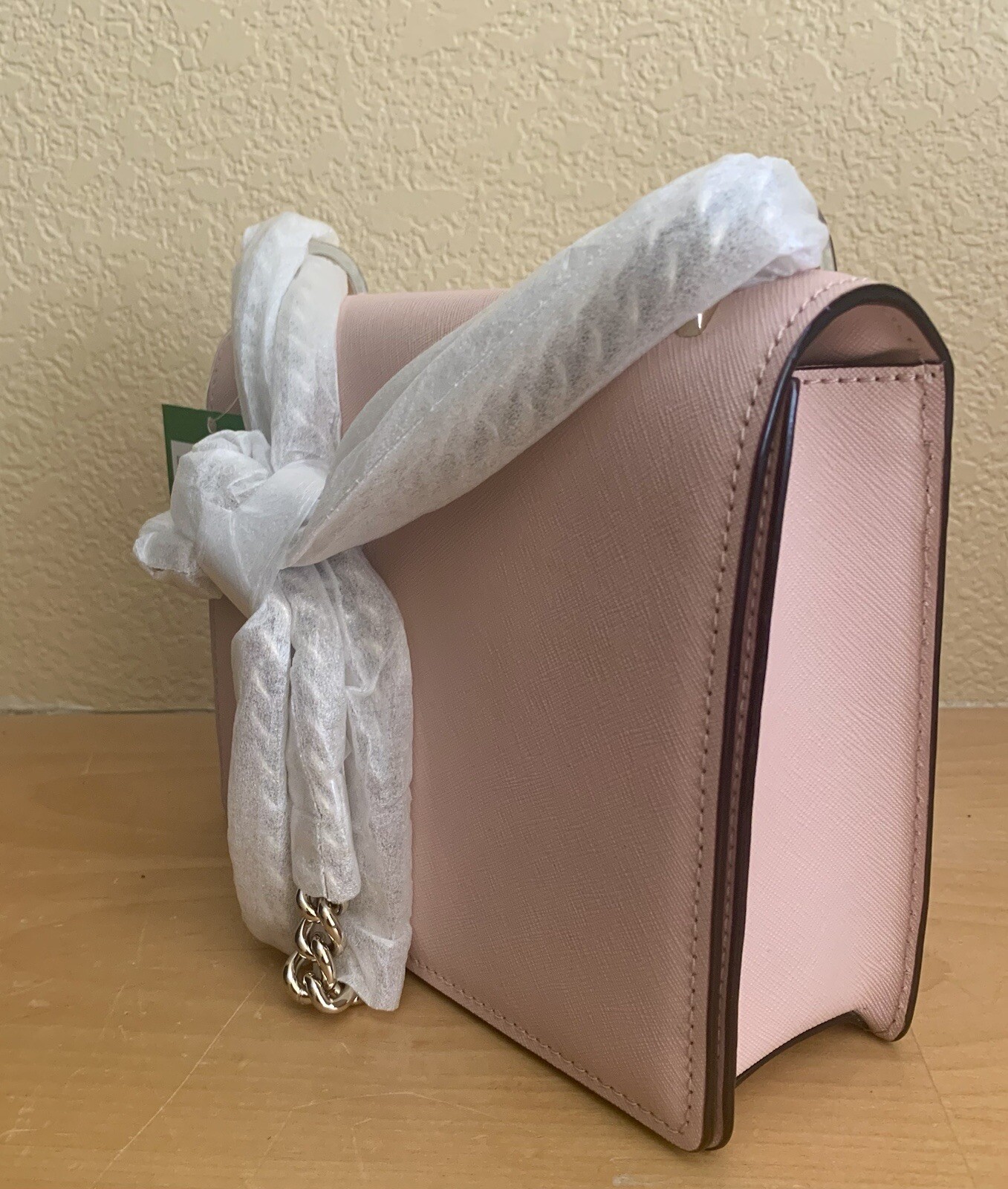 Kate Spade PXRU8296 Cameron St. Marci Pink Leather XBody Women’s Handbag – New!