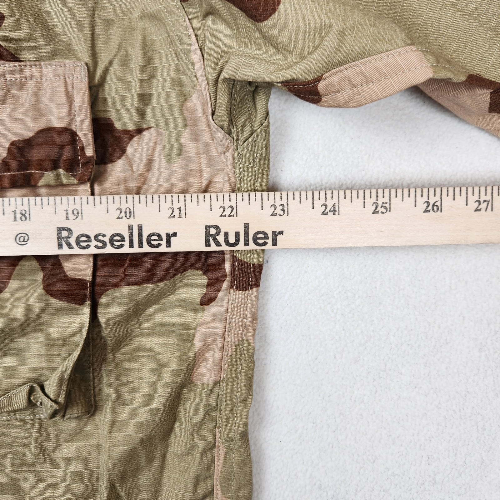 Tru-Spec Jacket Mens Medium Regular Camo 3 Color Desert BDU USAF Air Force Patch