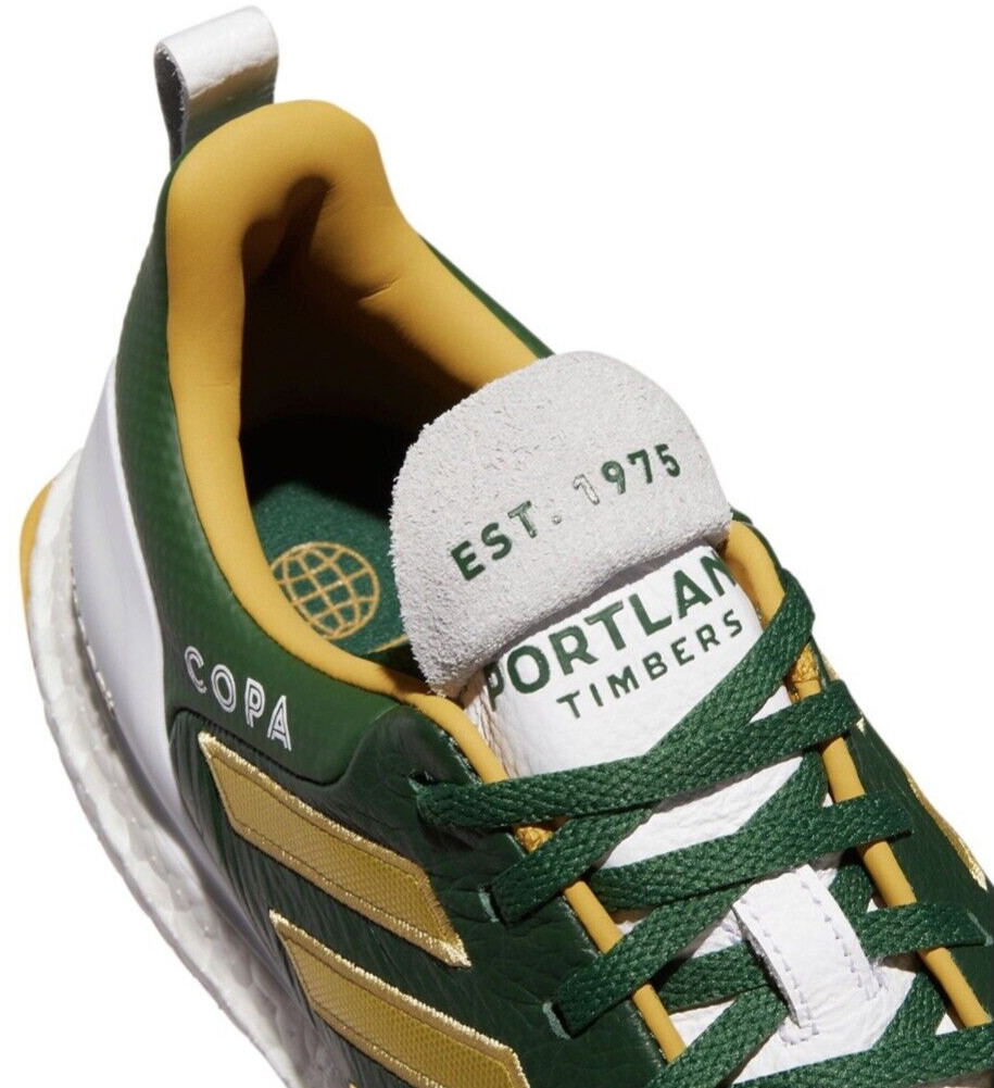 New Adidas Green Portland Timbers Ultraboost x COPA Running 12 US 11.5 UK 46 2/3
