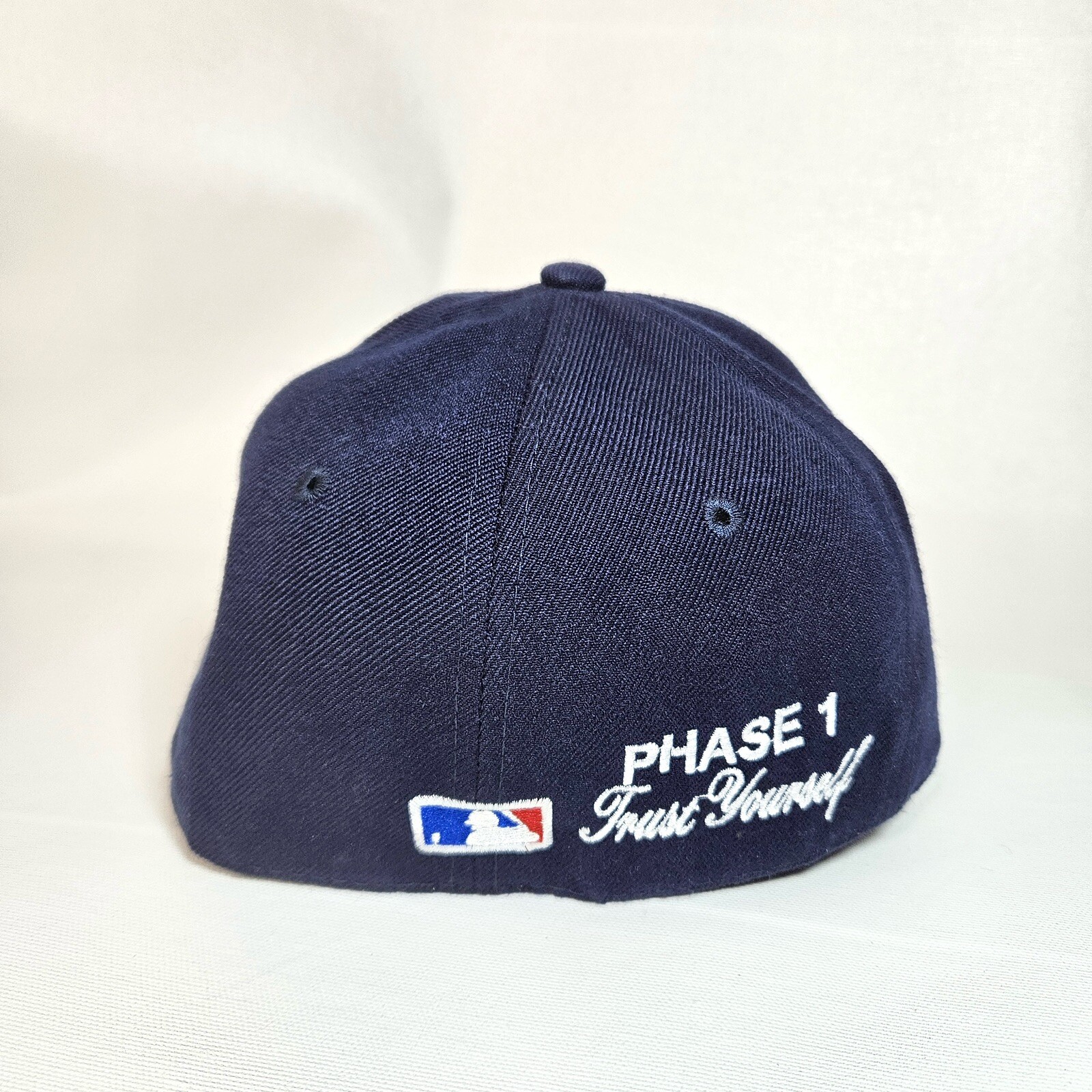 No Friends Phase 1 Baseball Cap Premium Headwear Kipa Hat Navy Blue Size 7 1/8