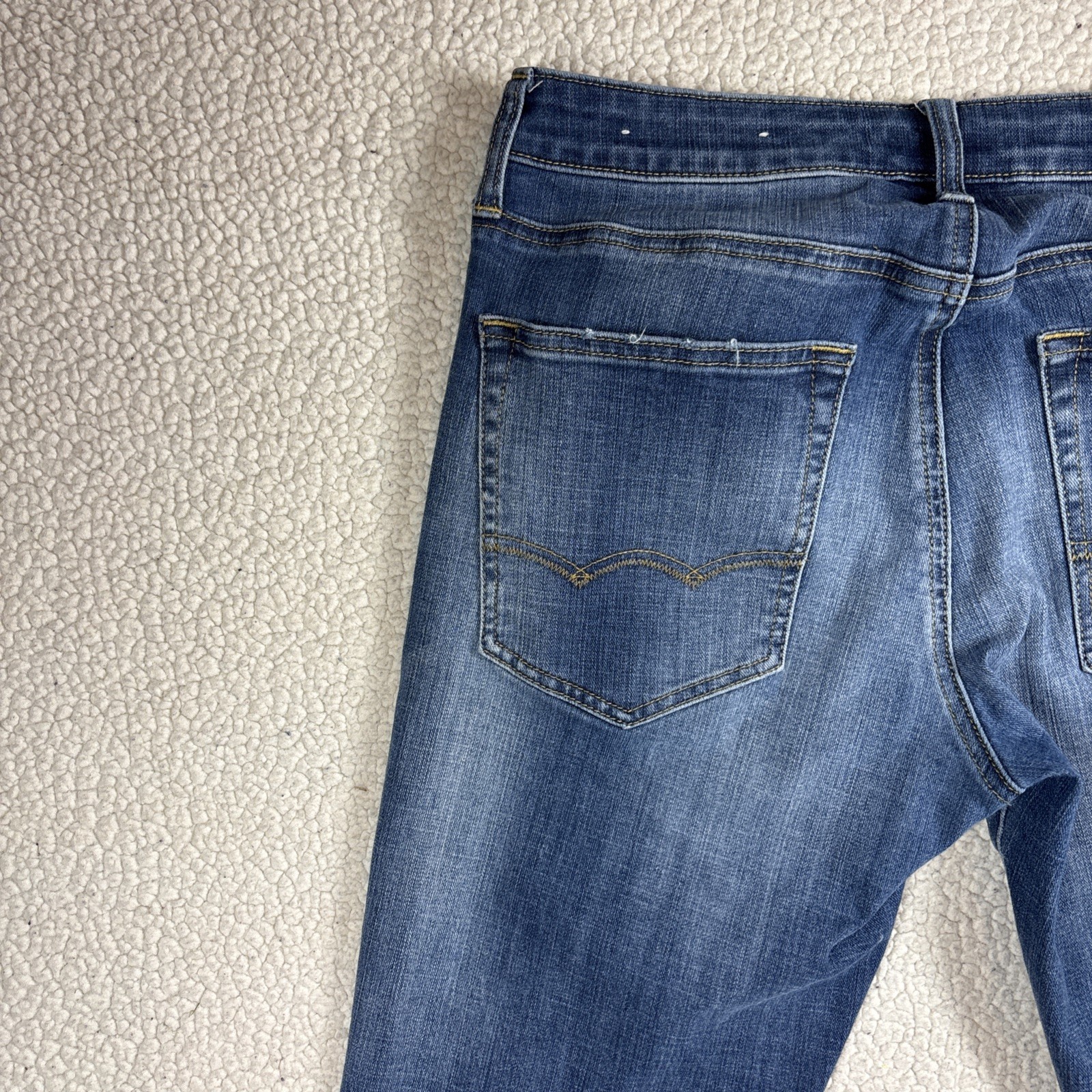 American Eagle Extreme Flex 4 Slim Straight Men Stretch 31 x 32 Dark Wash Jeans