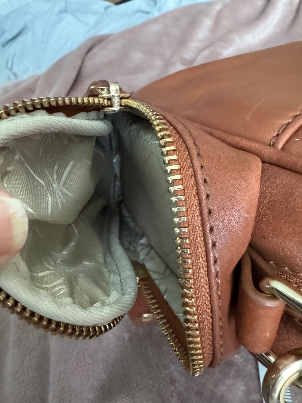 Keri Kit gretchen cross body brown leather