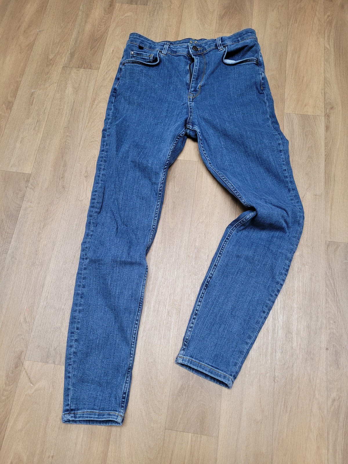 Crew Clothing Women’s Jeans UK 12 Skinny fit Blue Cotton stretch