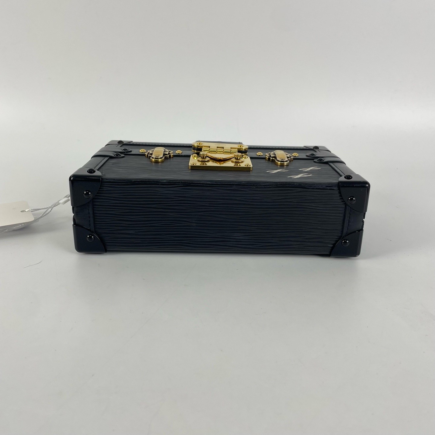 Louis Vuitton Pre-Owned Authentic Box Clutch Black 20×12.5×6cm