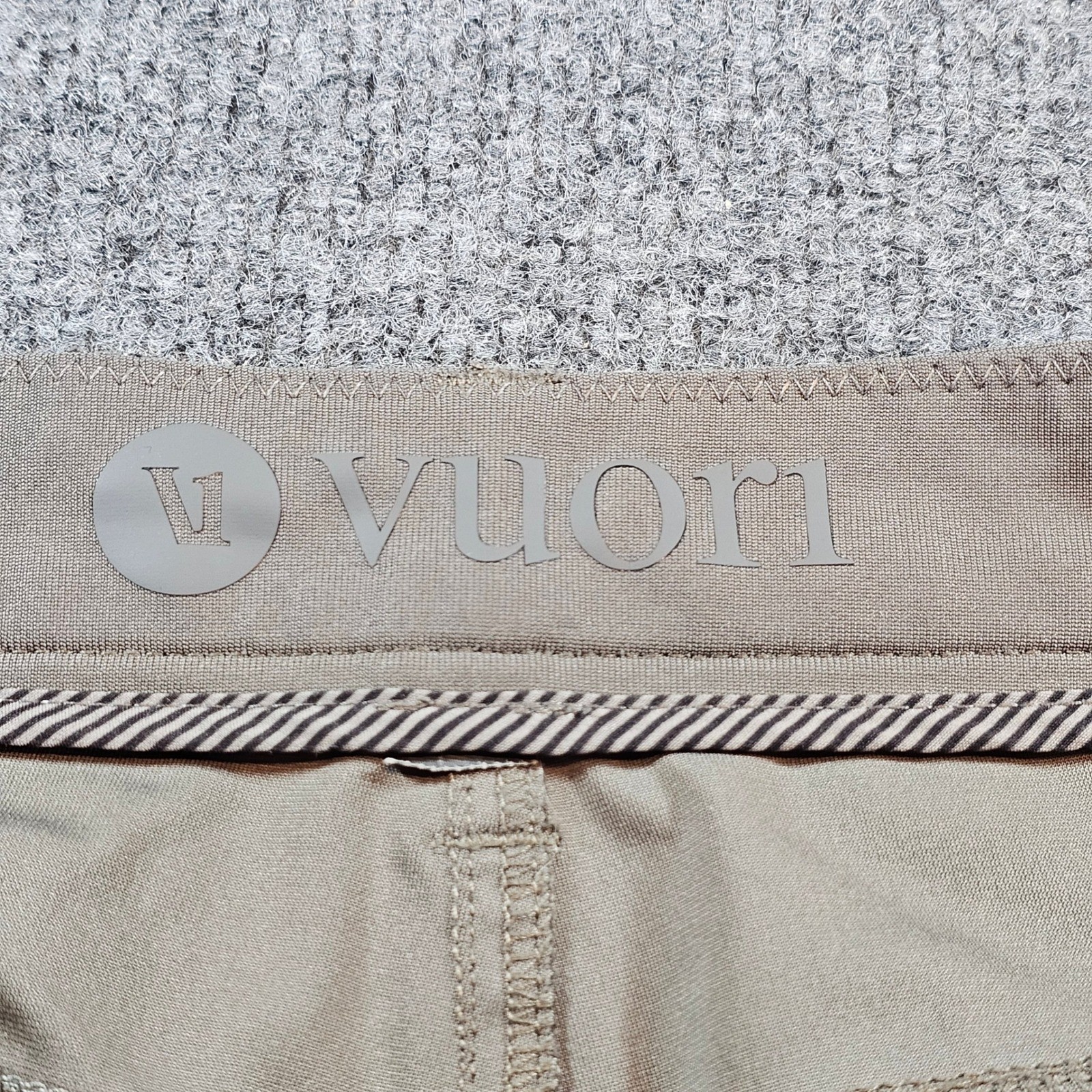Vuori Mens 32 Olive Green Technical Performance 5-Pocket Stretch Pants Mens
