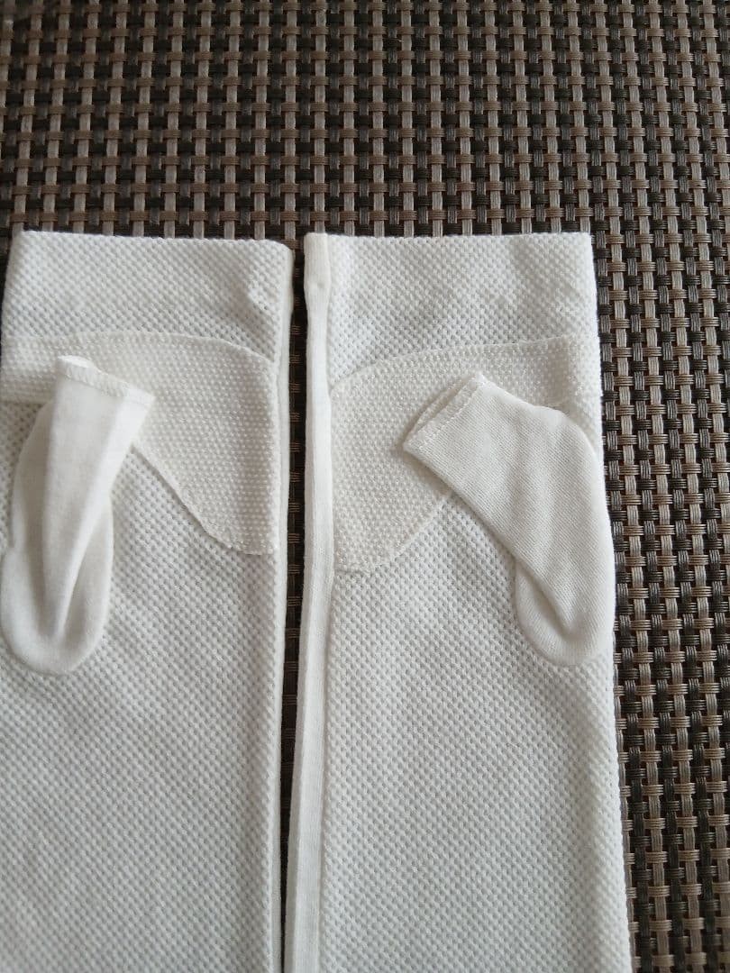 White Arm Cover 11.4in AntiSlip Grip SemiLong Japan