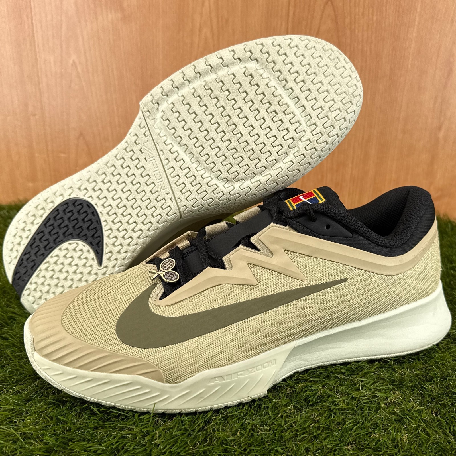 Nike Vapor Pro 3 Heritage Desert Khaki Tennis Shoes HV1483-200 Men’s Size 11.5