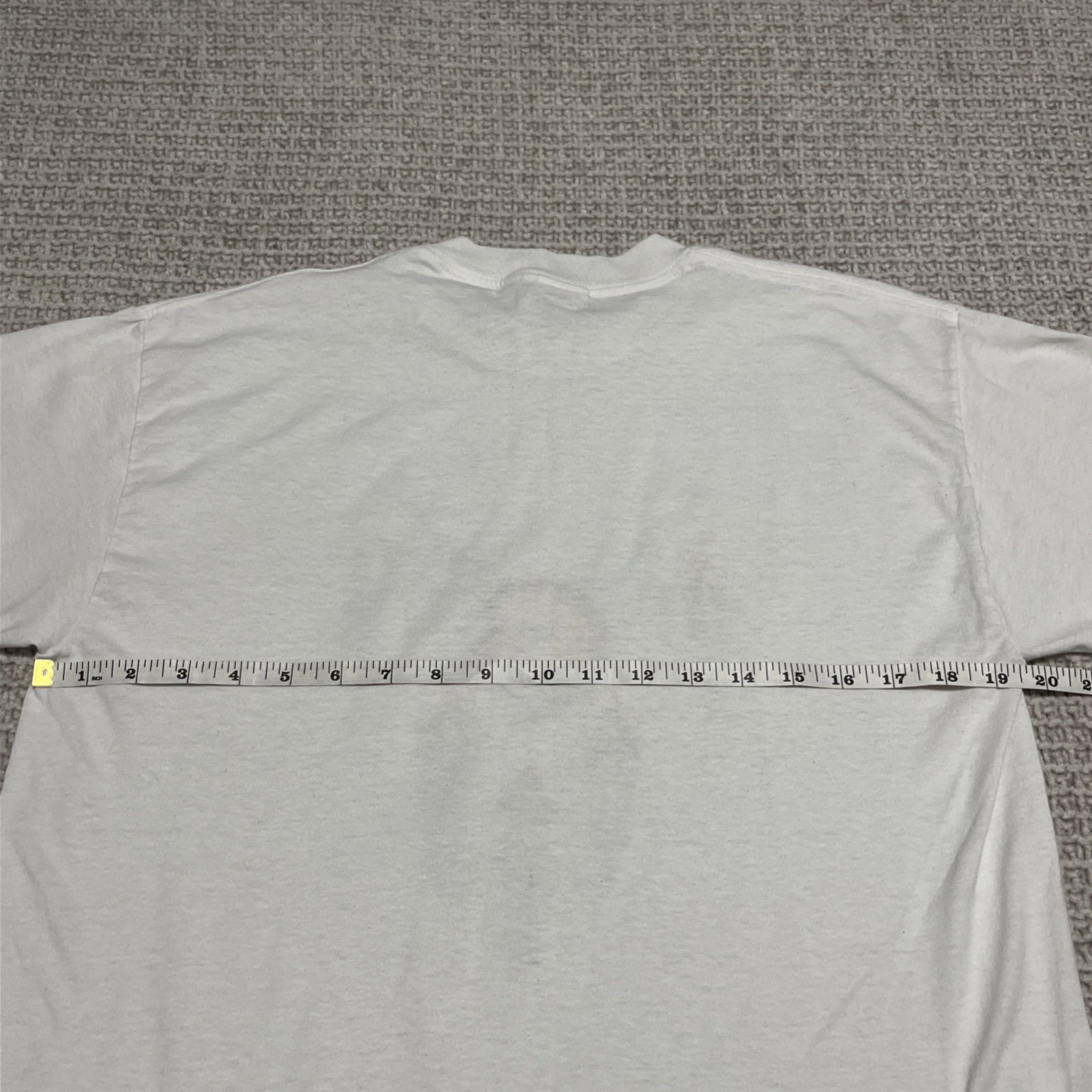 VTG Cal Cru Single Stitch White T Shirt Eagle Grunge Design 80s 90s