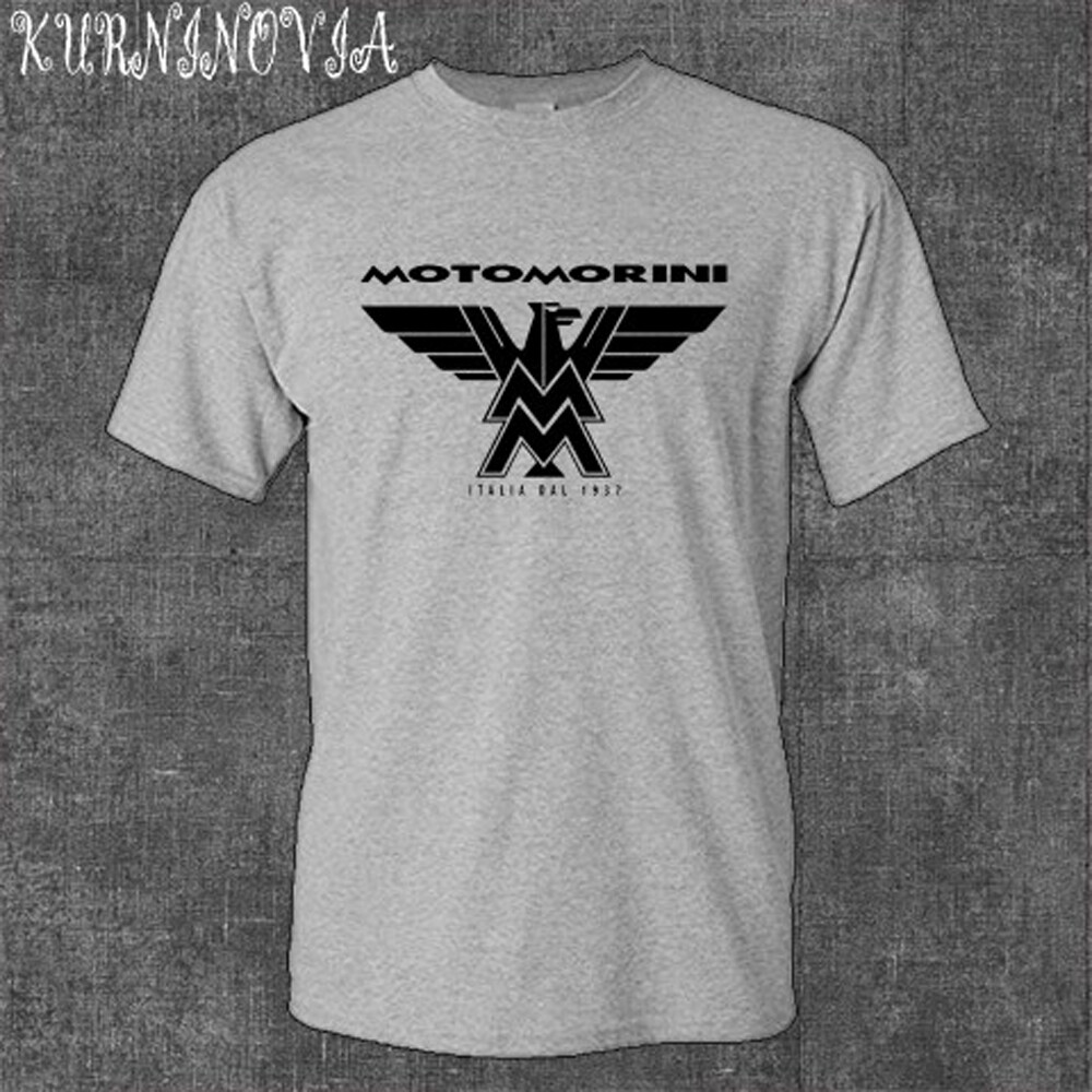 Moto Morini Motorcycle Classic Men’s Gray T-Shirt Size S to 5XL