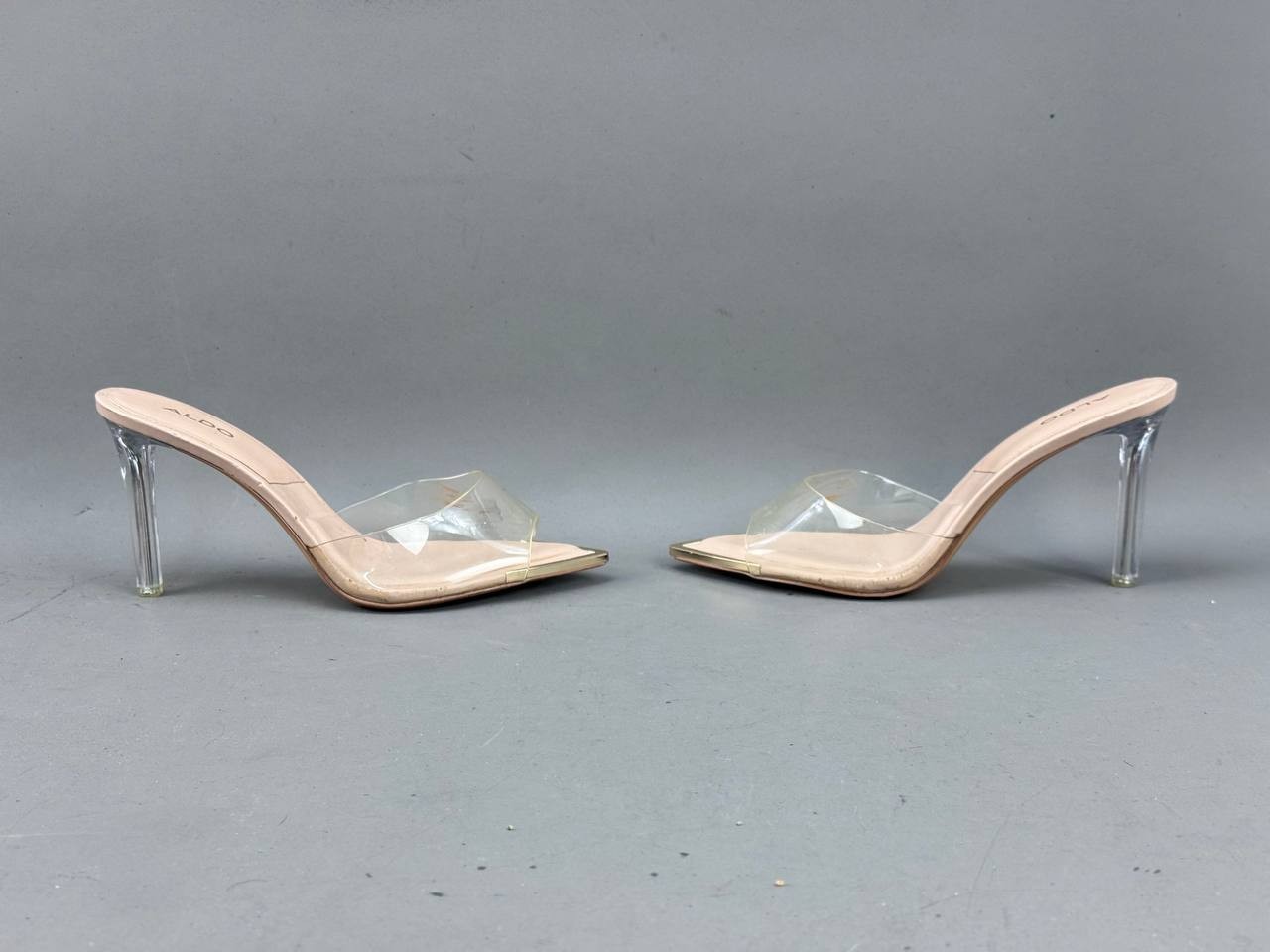 ALDO Annabrilden Bone Women’s Heeled Mules Beige Size 9