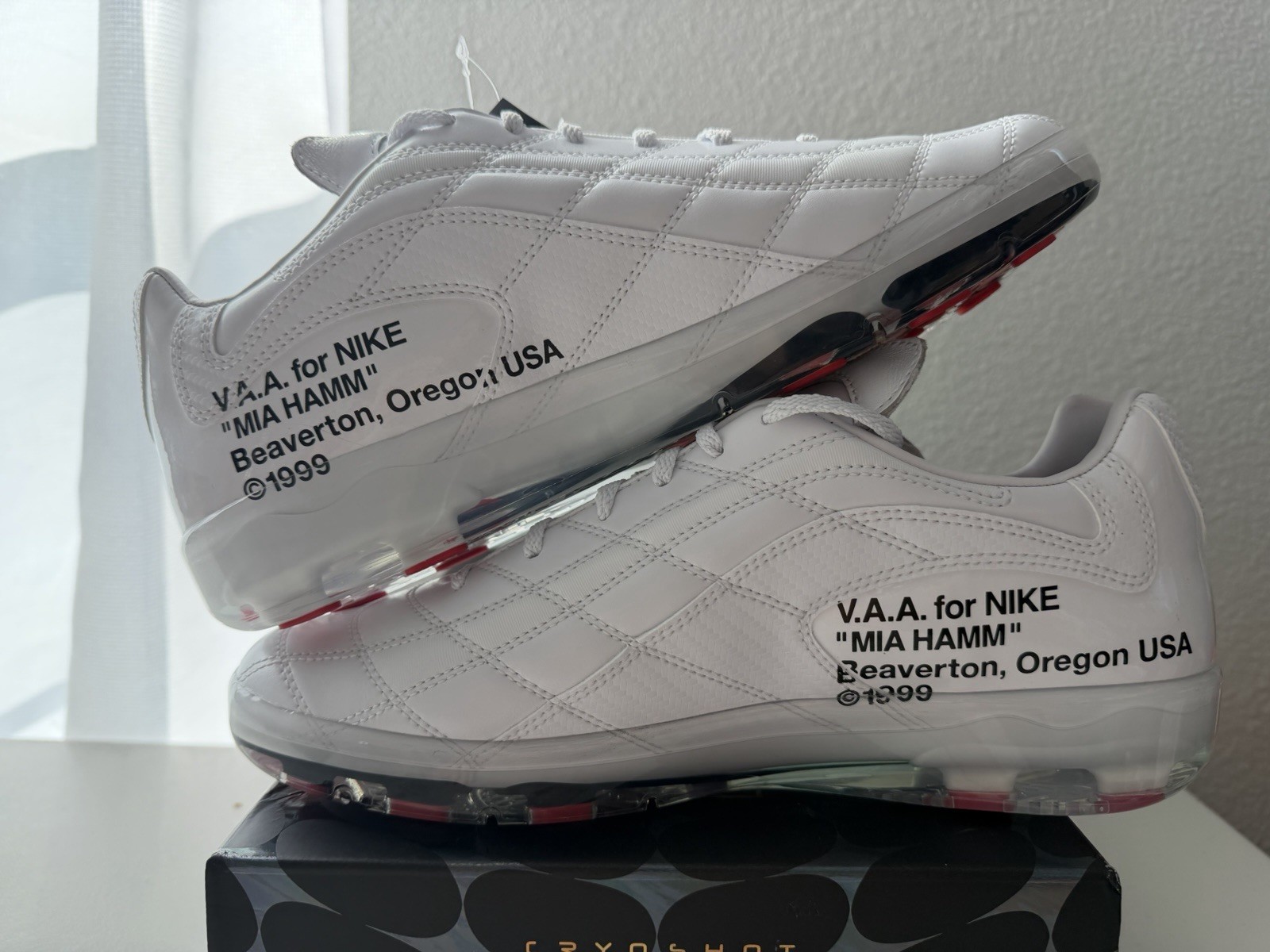 Nike Virgil Abloh Archives Cryoshot Zoom M9 USA US10.5 In Hand comes with a card