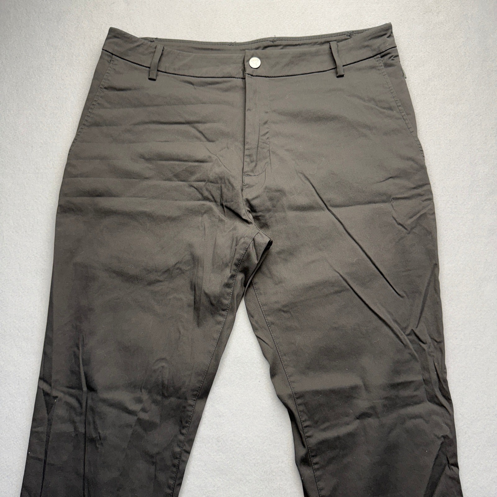 Birddogs Chino Pants Mens 34×32 Gray Lined Stretch Casual Trousers NEED REPAIR