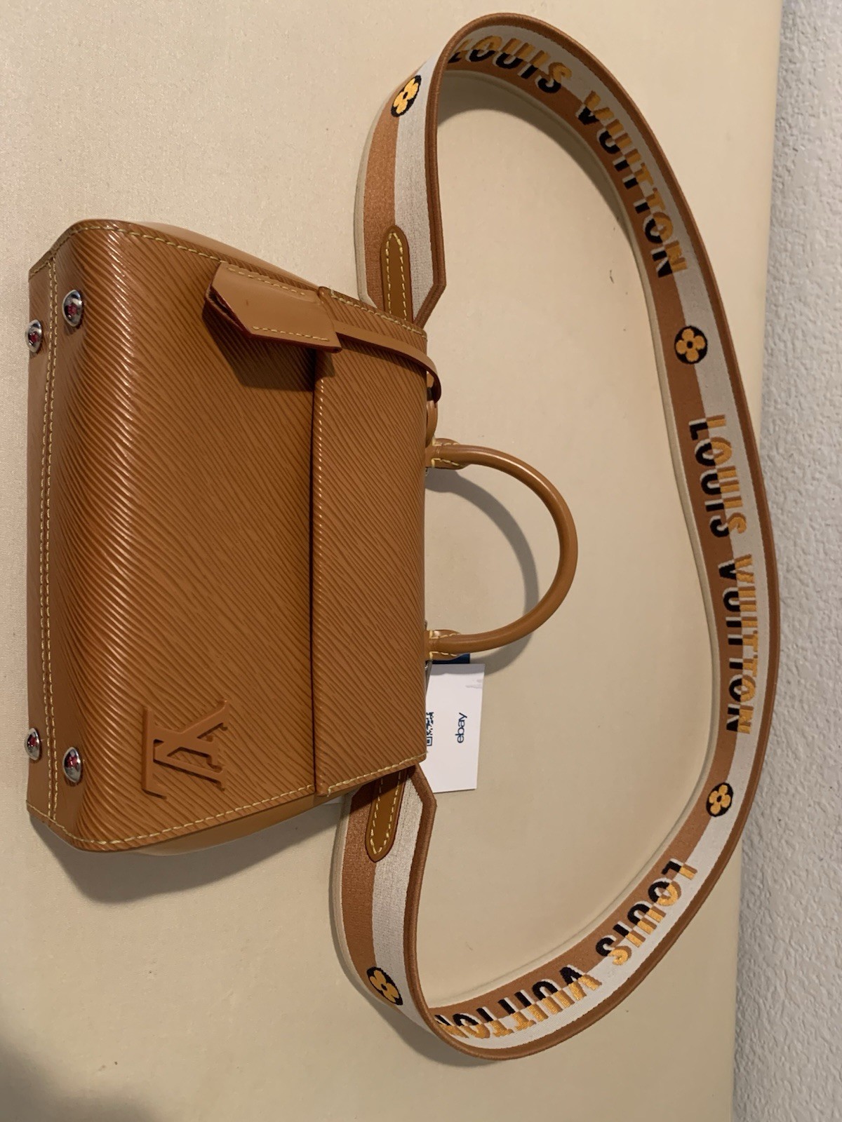 Louis Vuitton Brown Epi Satchel Top Handle Flap w Detachable Crossbody Strap