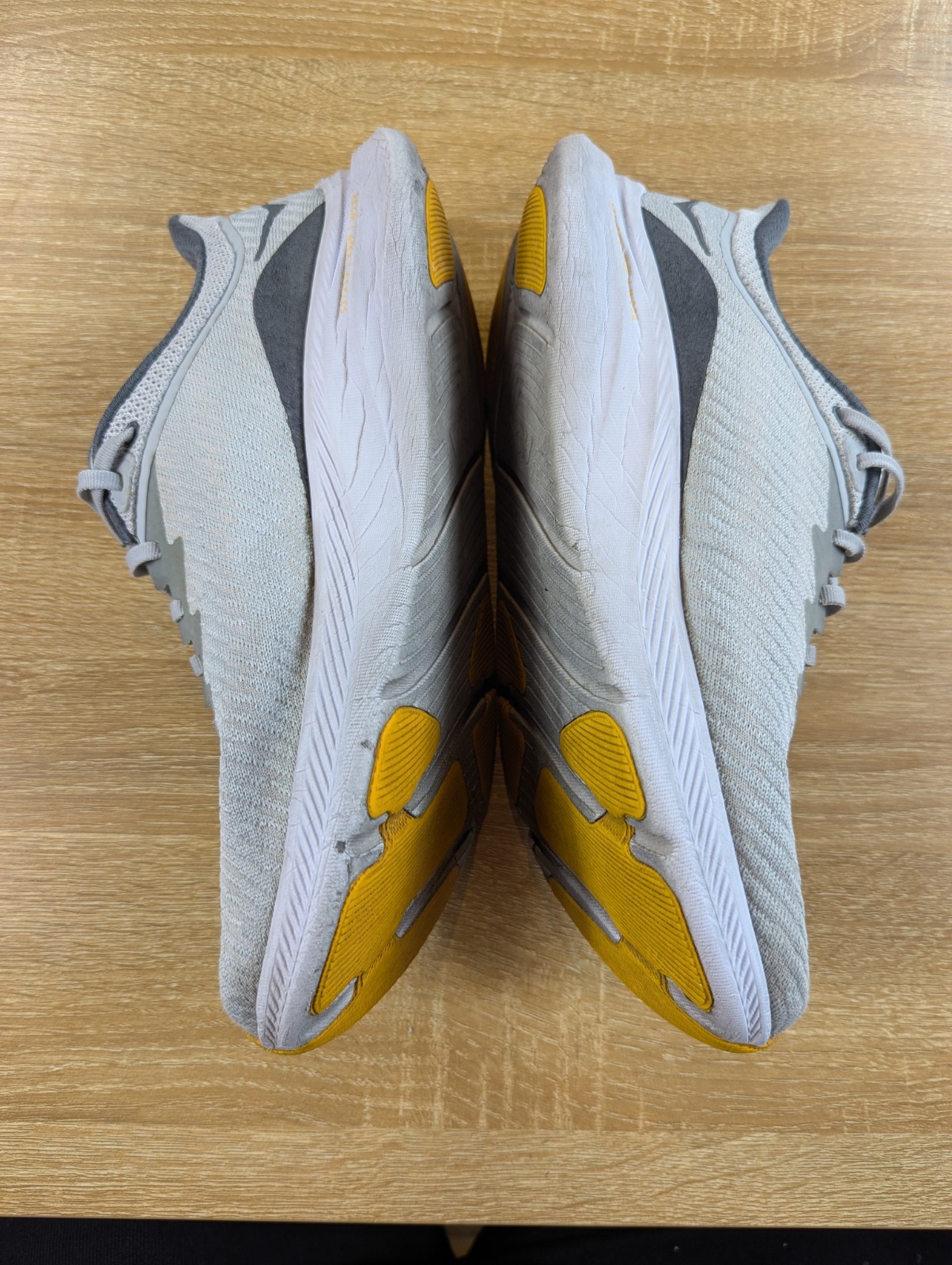 HOKA ONE ONE Solimar Men’s 9.5D Harbor Mist Gray Running Shoes 1123074 HMCS