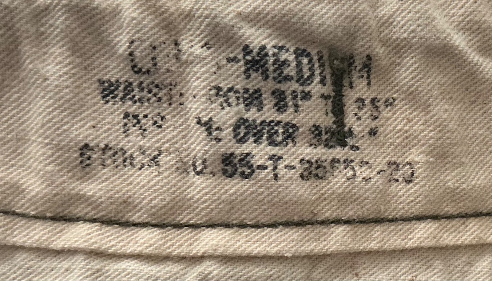 US Army M-1951 Field Trousers Wool Olive Drab Korean War Pants Short Medium