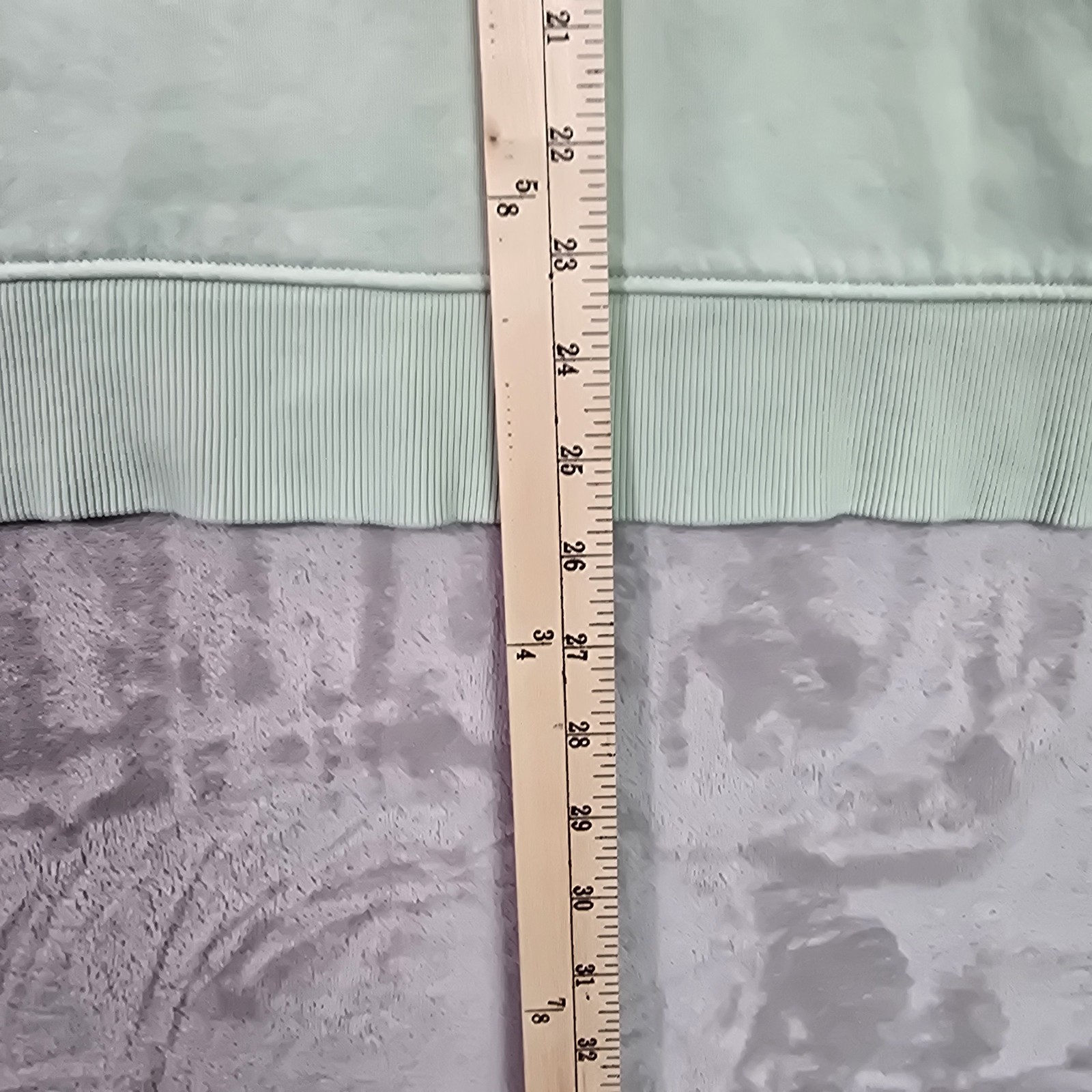 Lou & Grey Women’s L Mint Green Sweatshirt Organic Cotton Recycled Polyester Sof