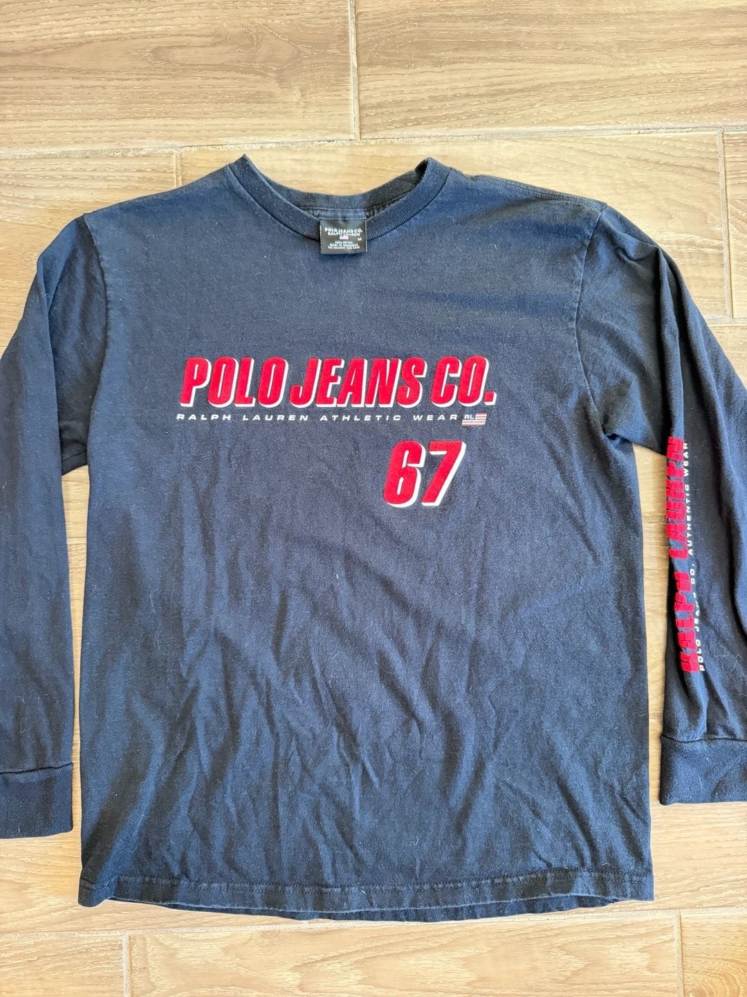 Polo Jeans Co. Ralph Lauren Long Sleeve Graphic T-Shirt