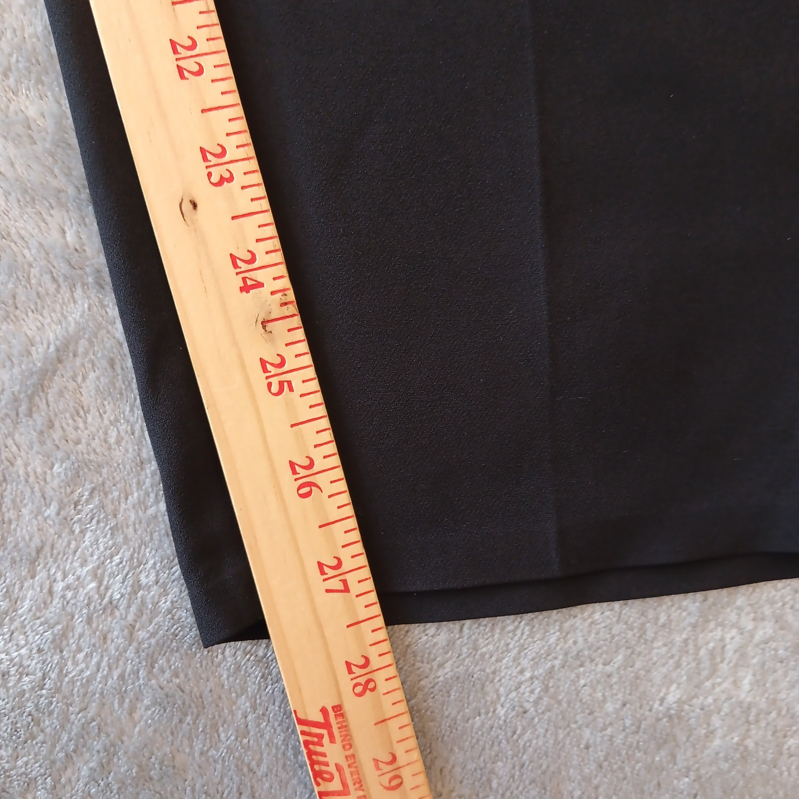 Athleta Ankle Pants Womens Size 18 Black Pull On 40×27.5 Zipped Pockets
