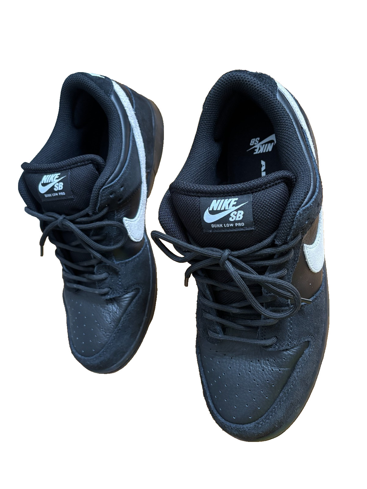 Nike SB Dunk Low Pro Black/White-Black Gum Men’s Size 10.5