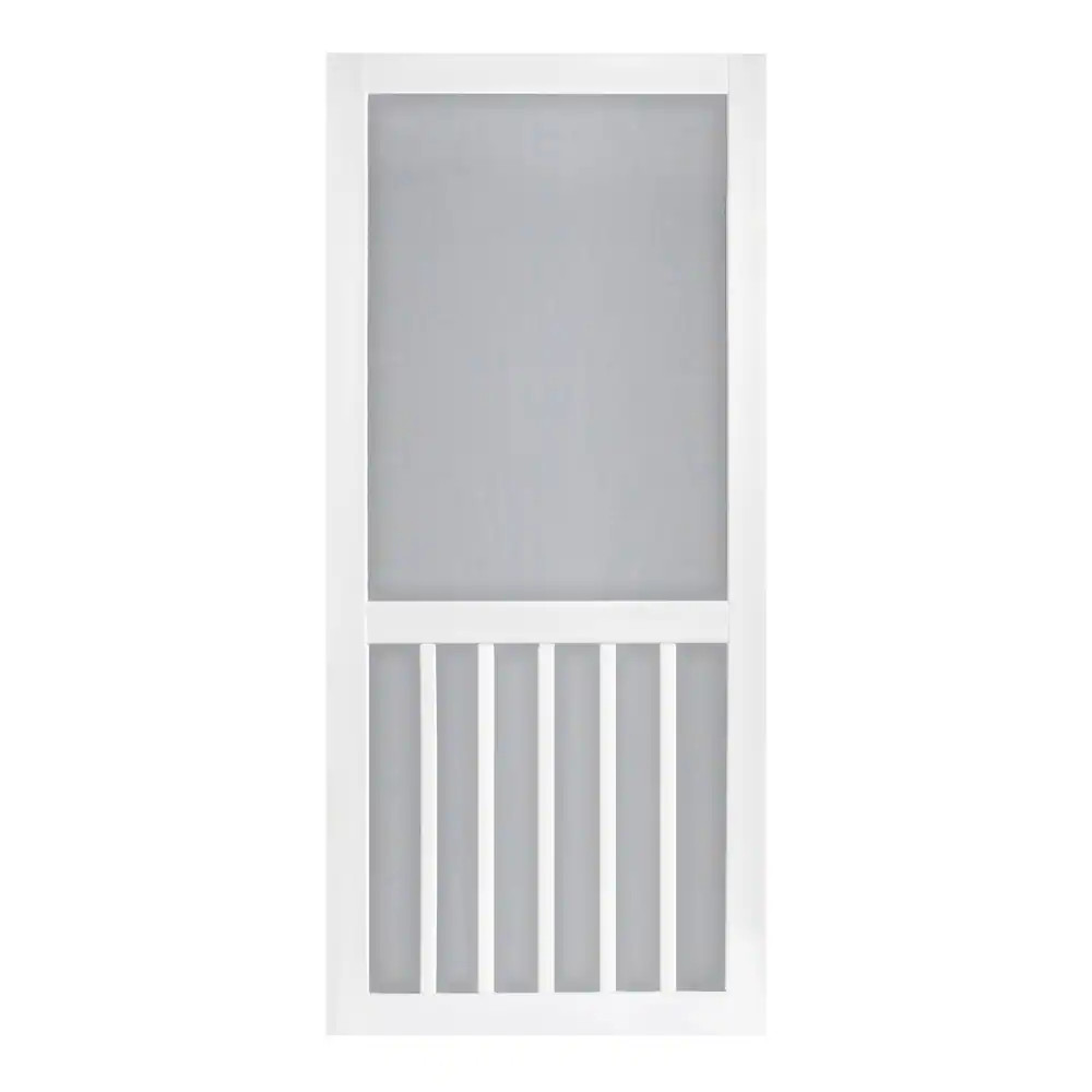 Screen Tight 5 Bar Universal reversible 36-in W x 80-in H x 1-in T White S|26972
