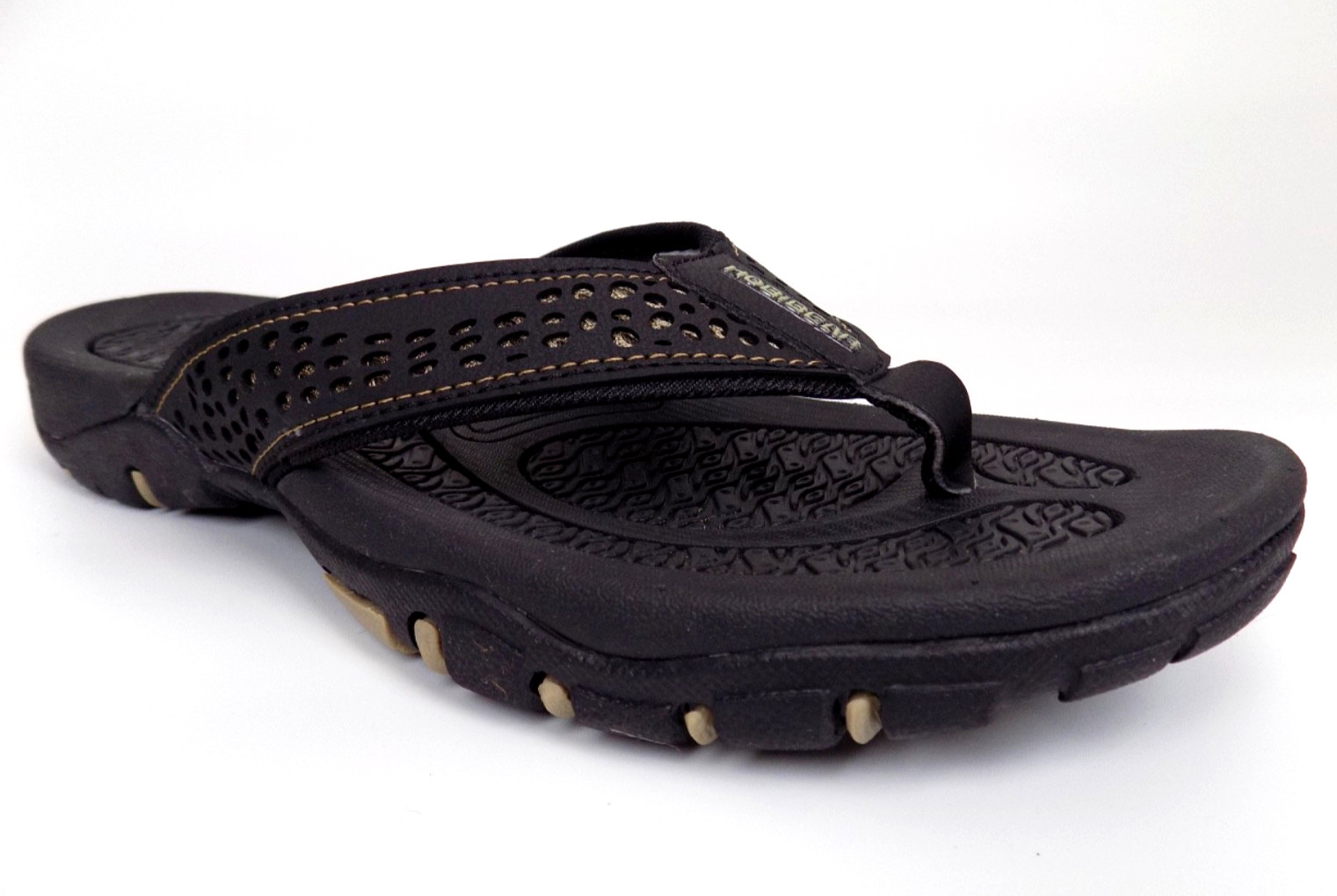 Hobibear HR5061 Ramble Lite Thong Casual Flip-Flop Men’s Sandals Size 11 M Black