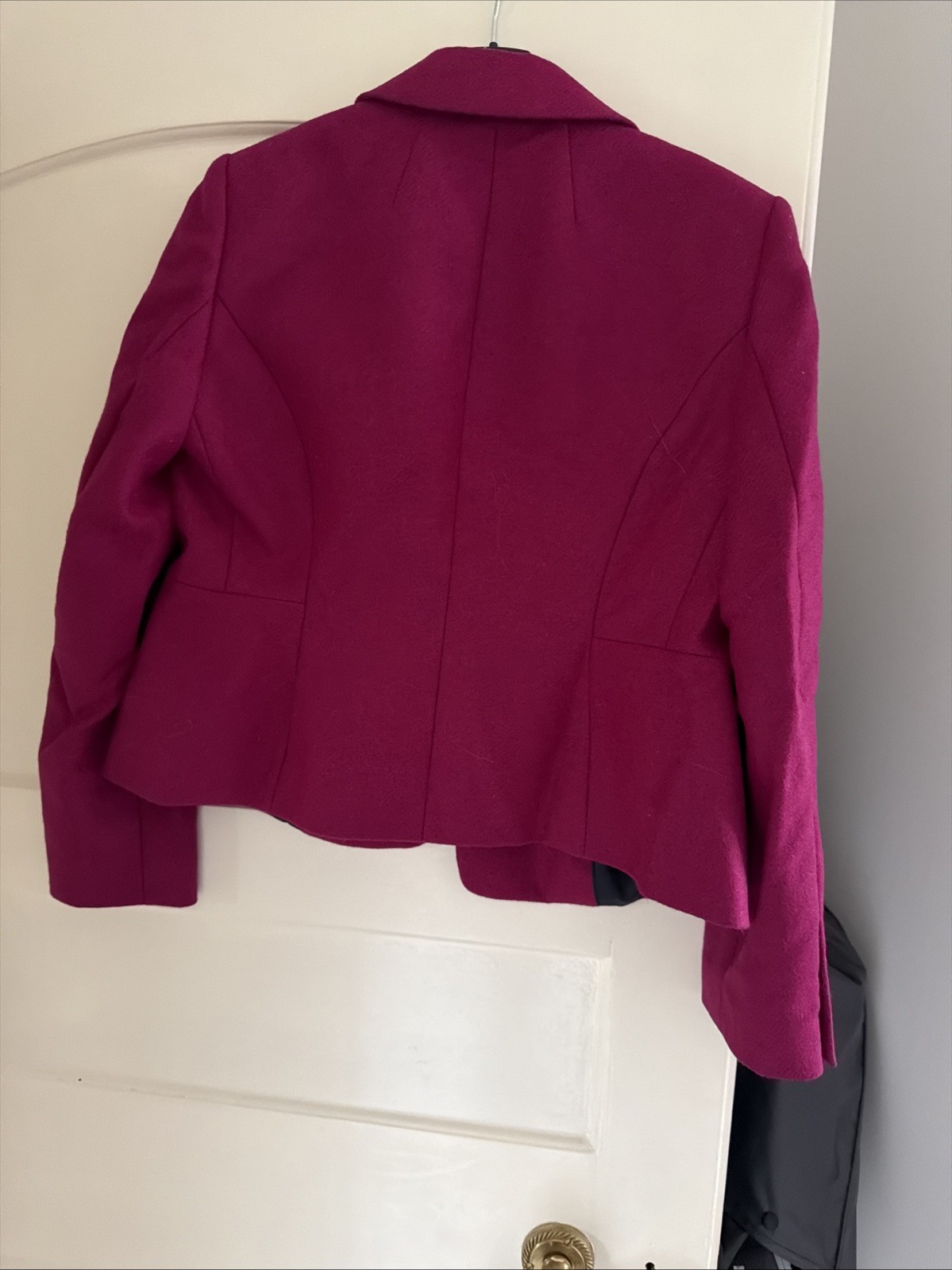 Hobbs Blake 100% Wool Jacket Blazer Bright Pink Size Uk 12 New Without Tags