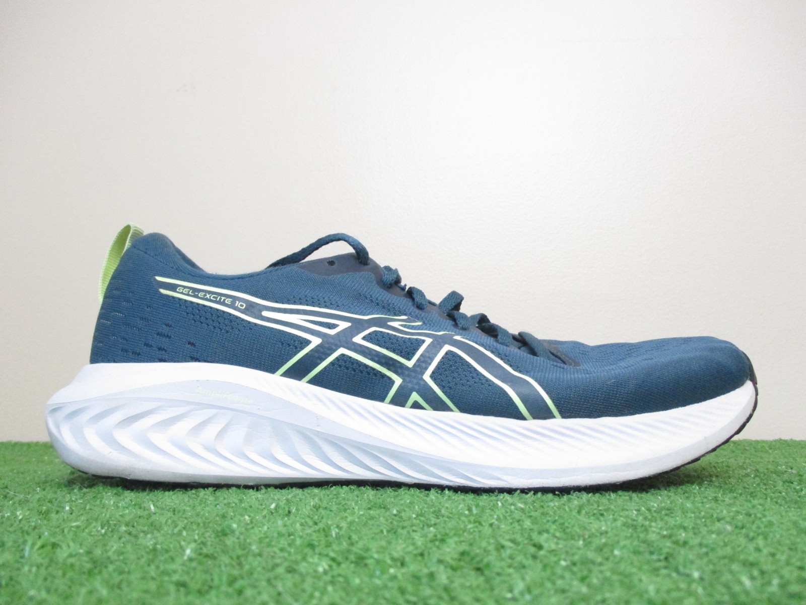 Asics Gel-Excite 10 Shoes Womens 11 Medium B Blue Green White Sneakers 1012B418