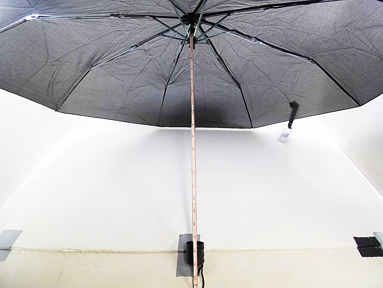 Umbrellas Folding Travel Rain Windproof Umbrella 38″ Black or Color Plaid 1 Pc.