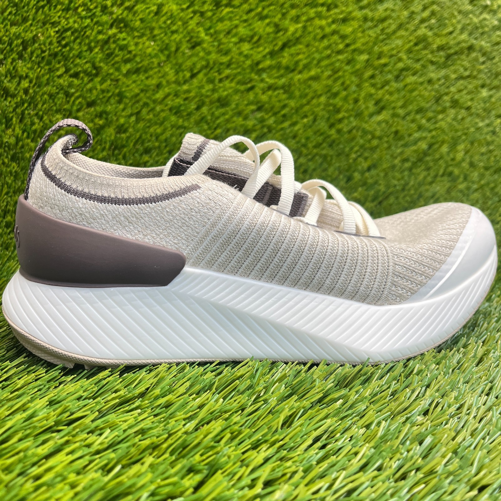 Allbirds Tree Glider Womens Size 7 Beige Brown Athletic Running Shoes Sneakers