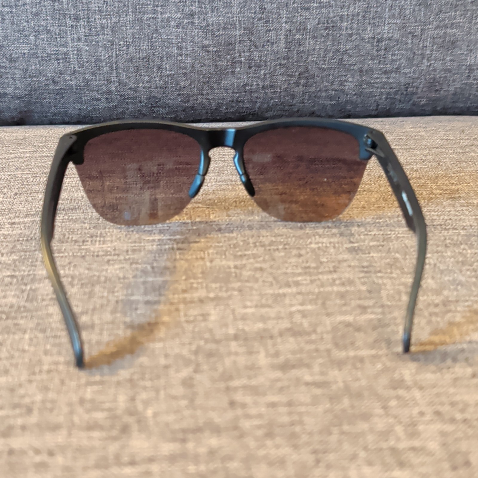 Oakley Frogskins Lite Matte Black Frame + Gray Gradient Lens OO9374-4963