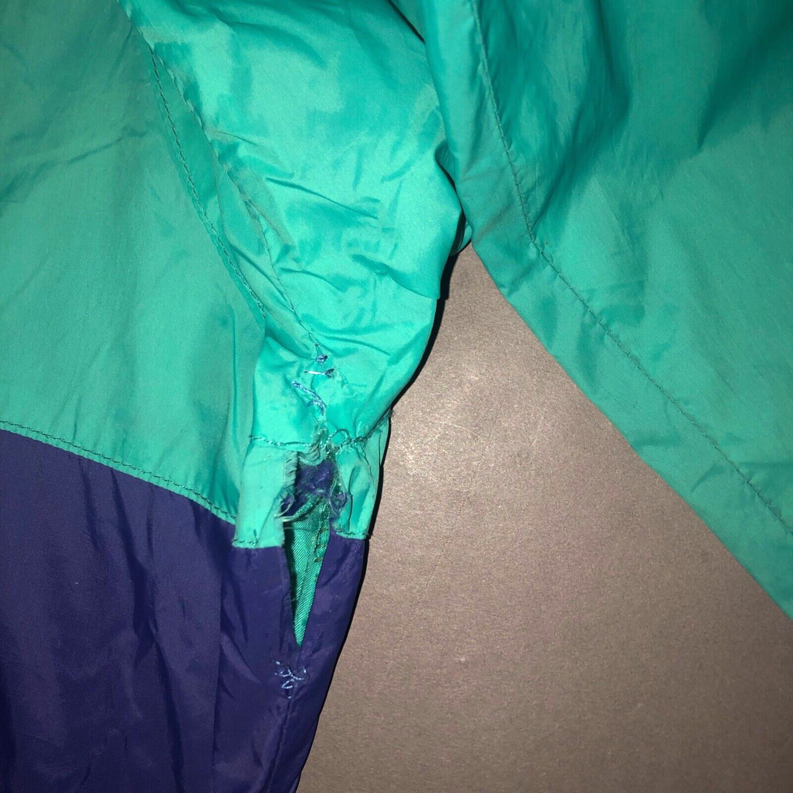 Vintage 90s DOPE SPORT WINDBREAKER JACKET Color Block Rap Hip Hop Skate 1990s M
