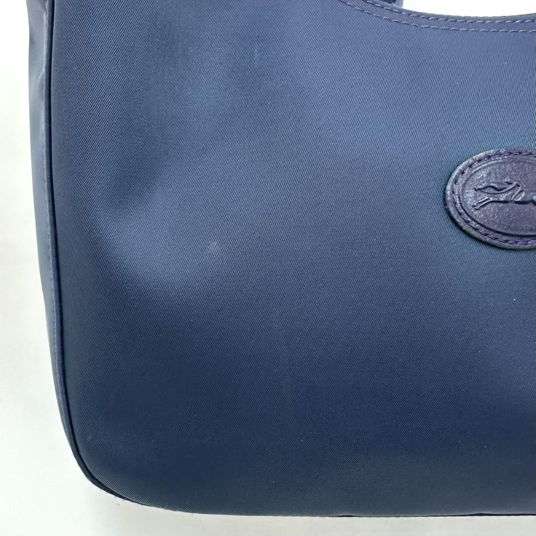 LONGCHAMP Half Moon Equestrian Logo One-Shoulder Bag