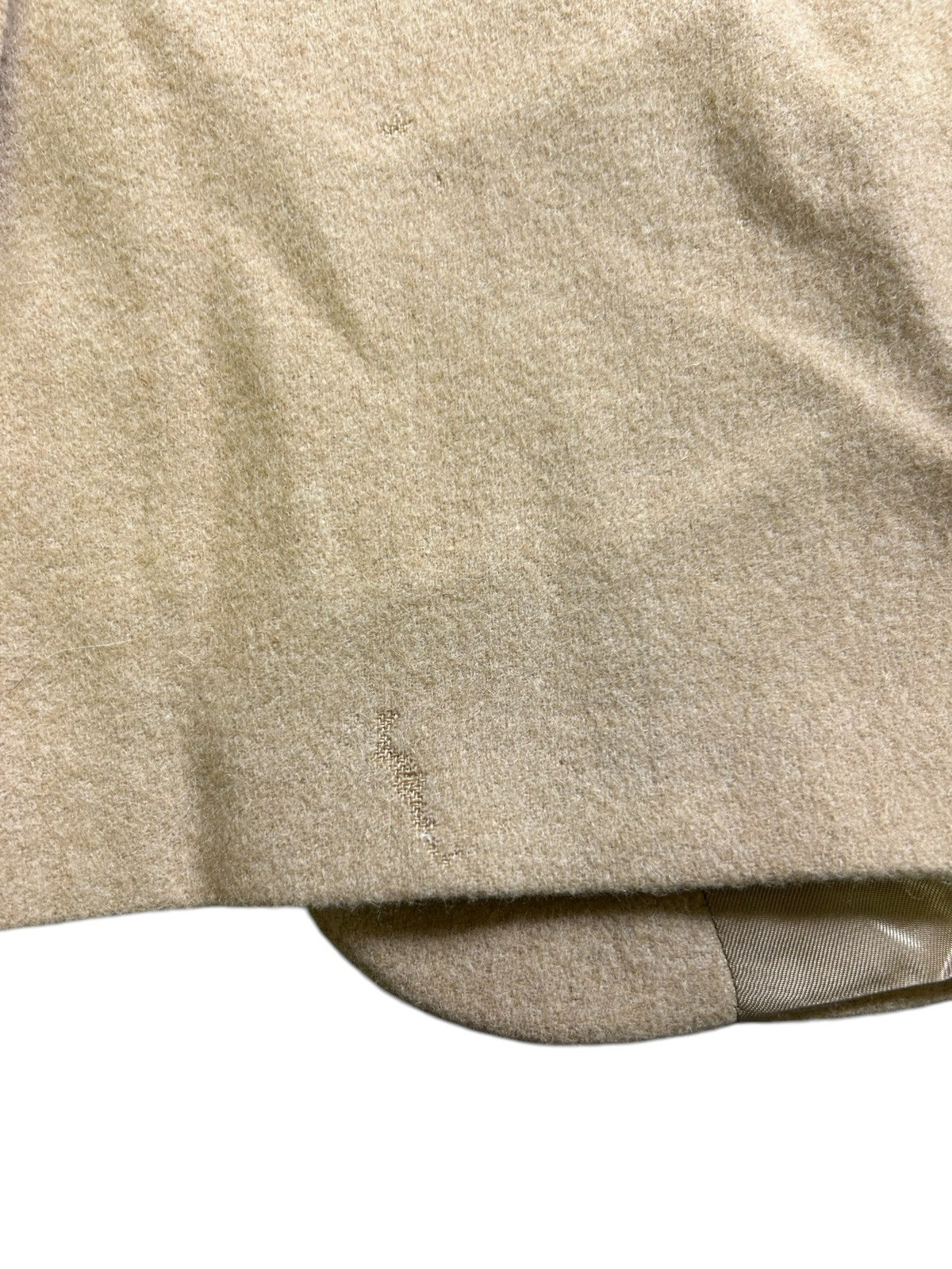 BROOKS Brothers 100% Camel Hair Jacket Blazer Sport Coat Beige 42R 42