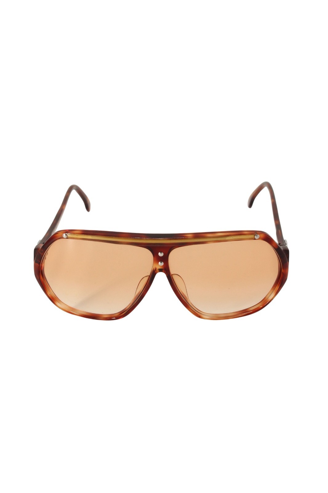 70’s PACO RABANNE vintage aviator tortoiseshell amber lense sunglasses unisex