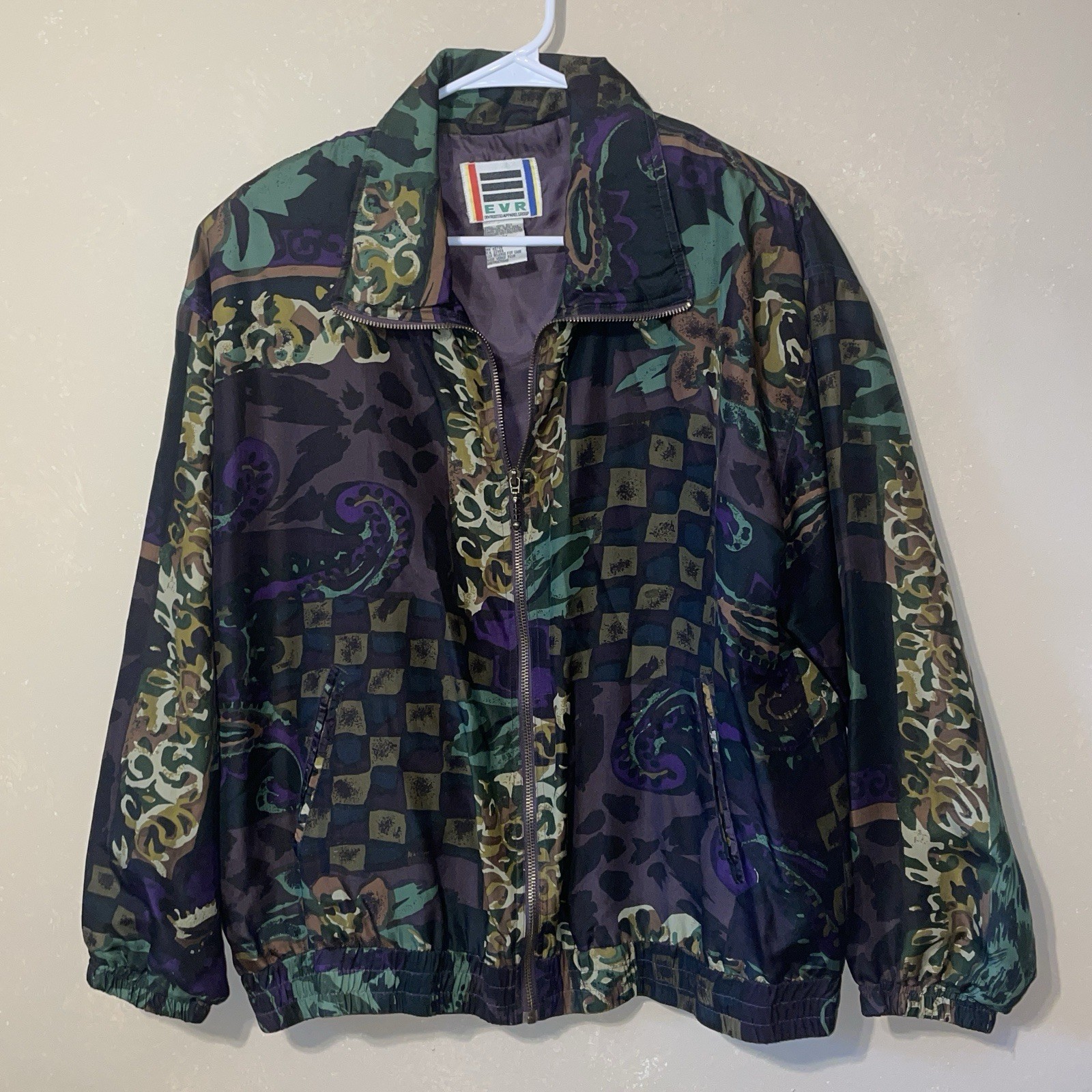 Fundraiser EVR Silk Women Medium Bomber Print Jacket