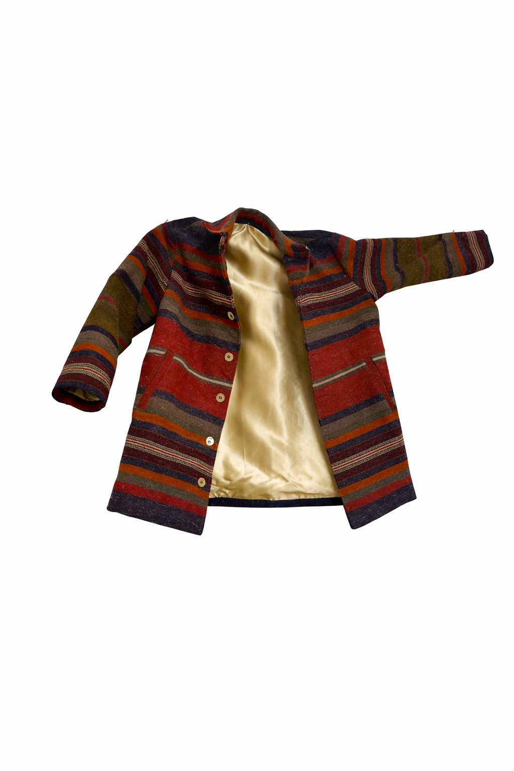 Handmade Jacket from Vintage Anatolian Kilim – Wool Textile – Turkey