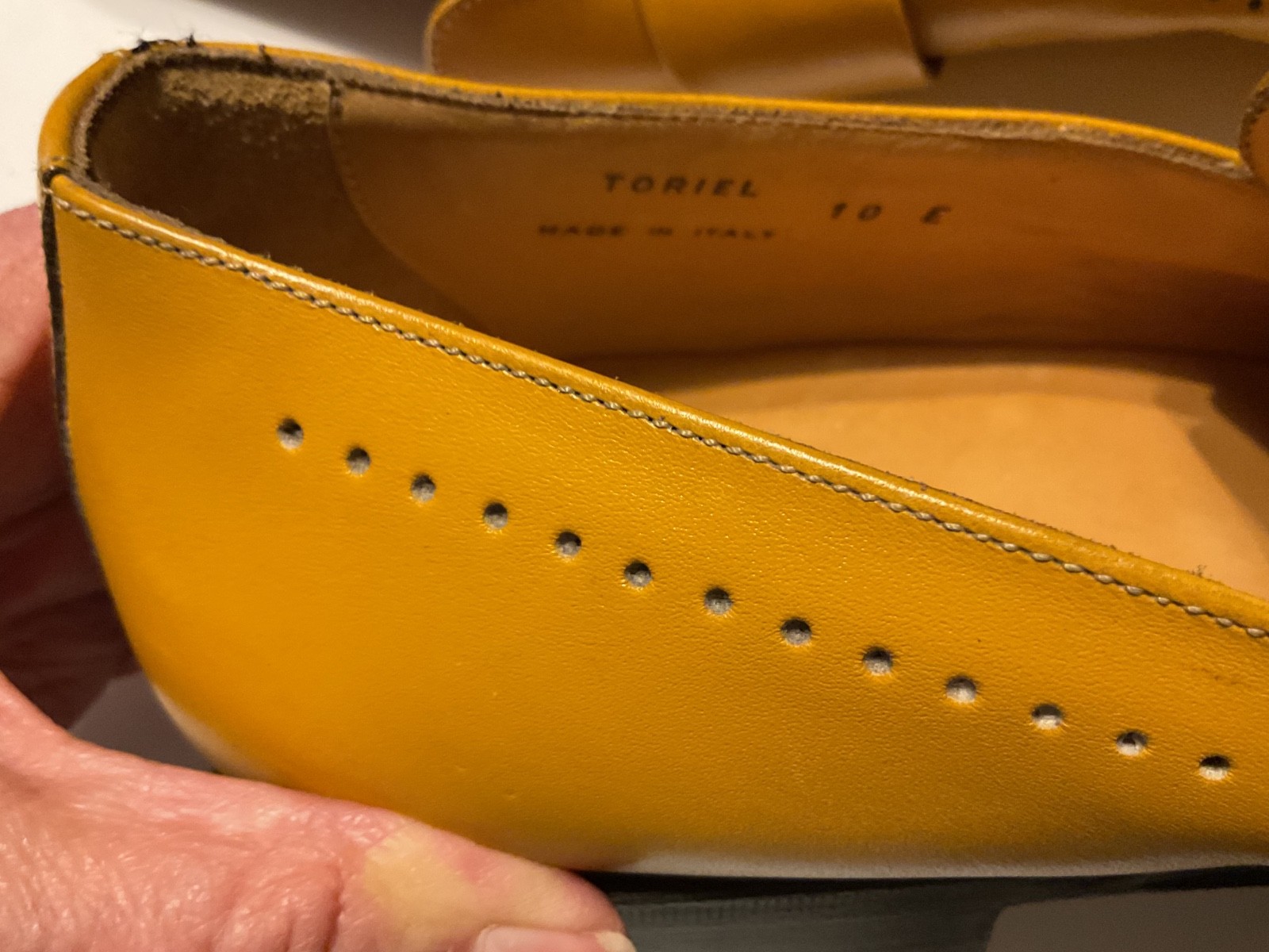 Mens BALLY “TORIEL” Brogue Leather LOAFERS – ITALY – 10 EU/11 US – Brand NEW