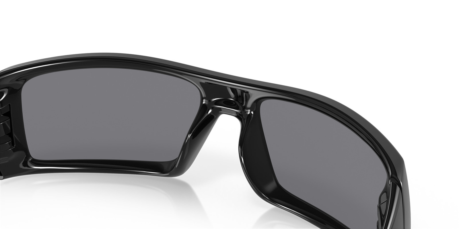 Oakley Gascan Polished Black/Grey 60 mm Men’s Sunglasses OO9014 03-471