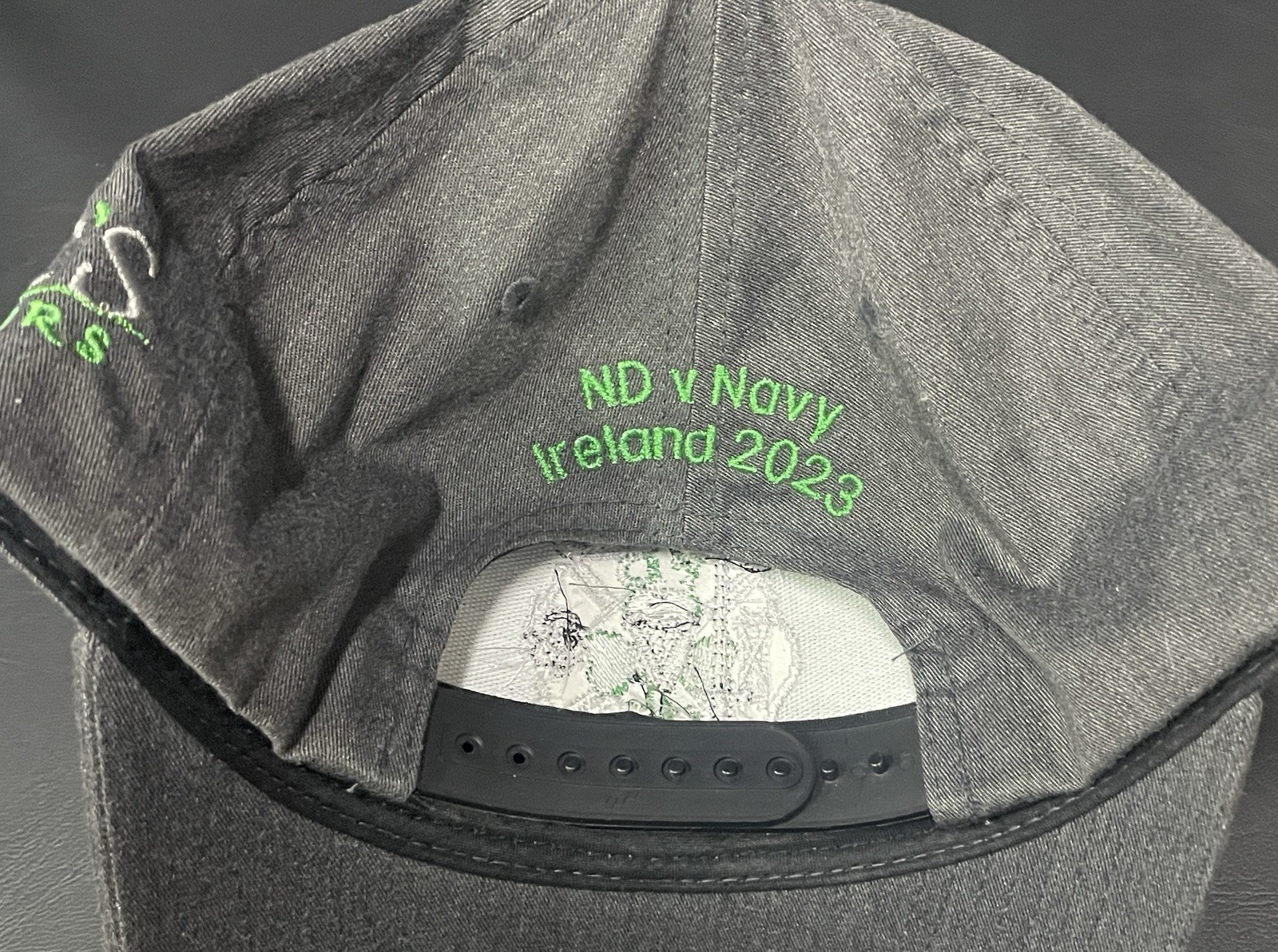 FDNY Emerald Society – SnapBack Hat – “Ireland 2023 ND vs Navy”