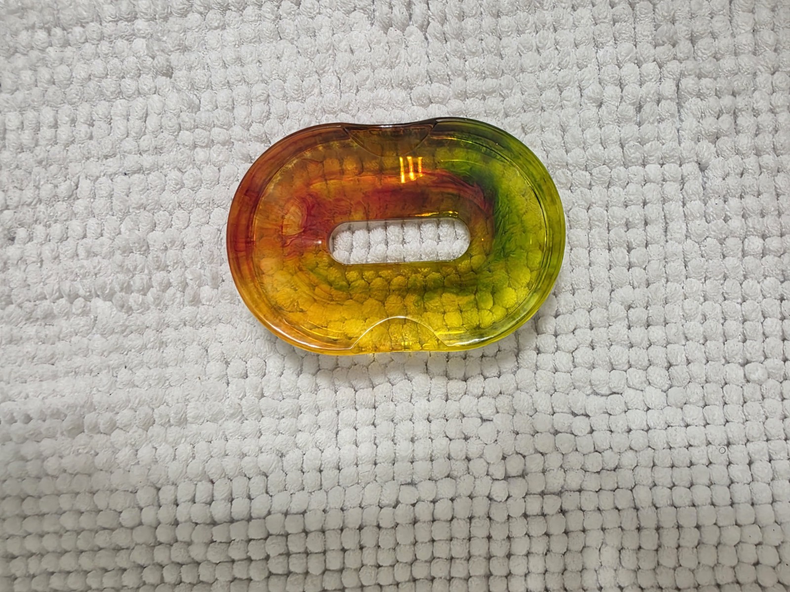 Multicolored Resin Soap dish