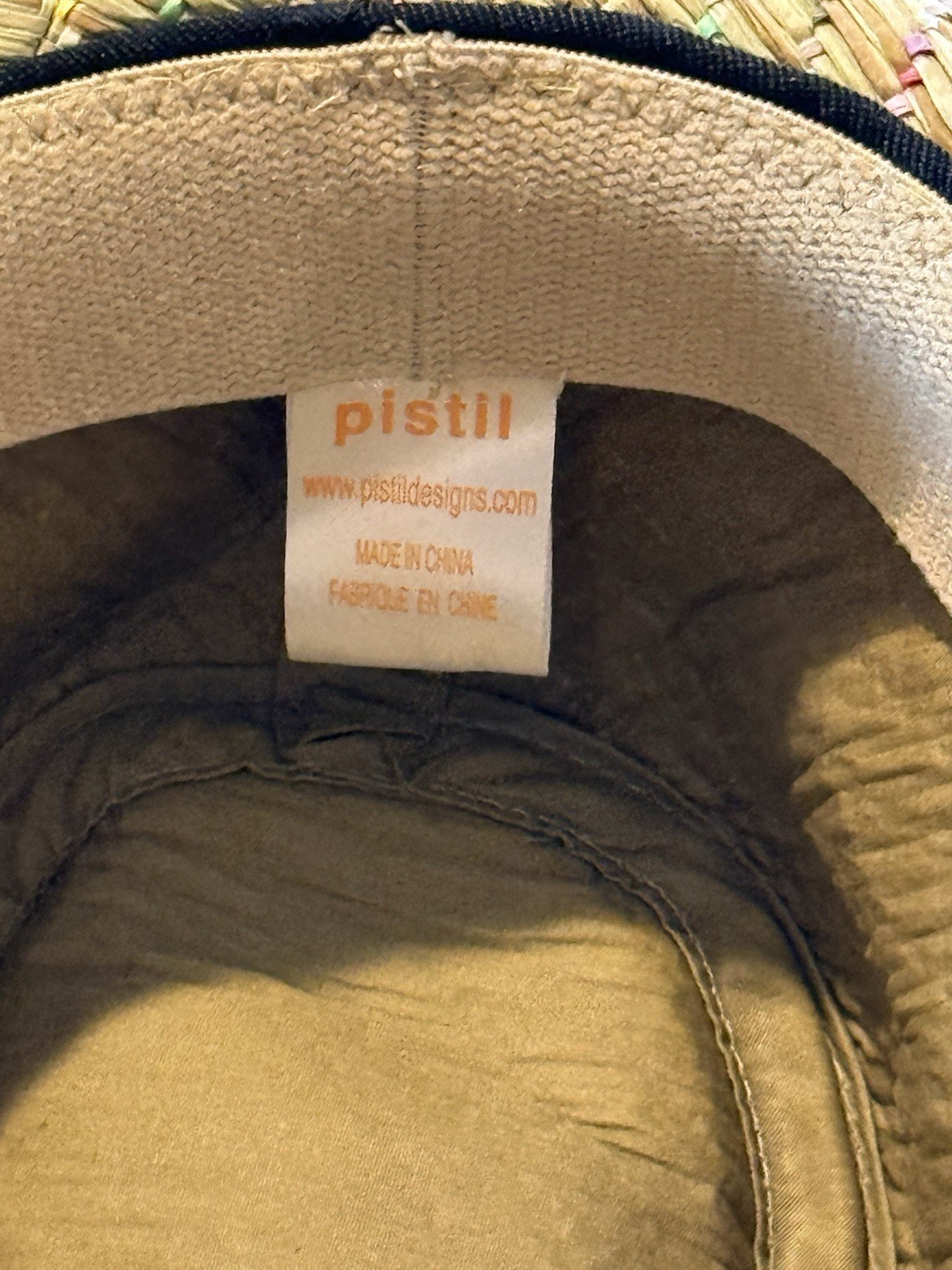 Pistil Women’s FROLIC FEDORA Yellow Straw Hat