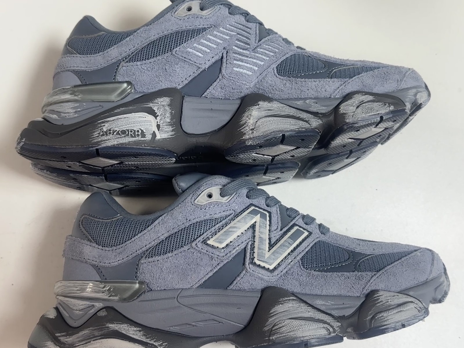 U9060BPM-New Balance 9060 Arctic Grey Sport Men’s Running Comfort Shoes –