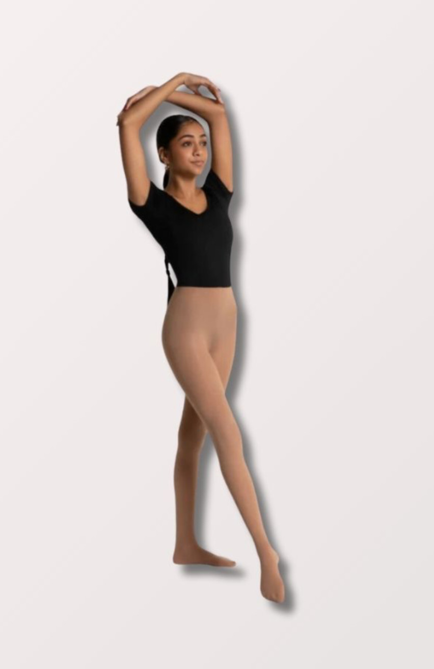 NEW Capezio Adult Ultra Soft Footed Tights in Light Suntan (Style 1915)